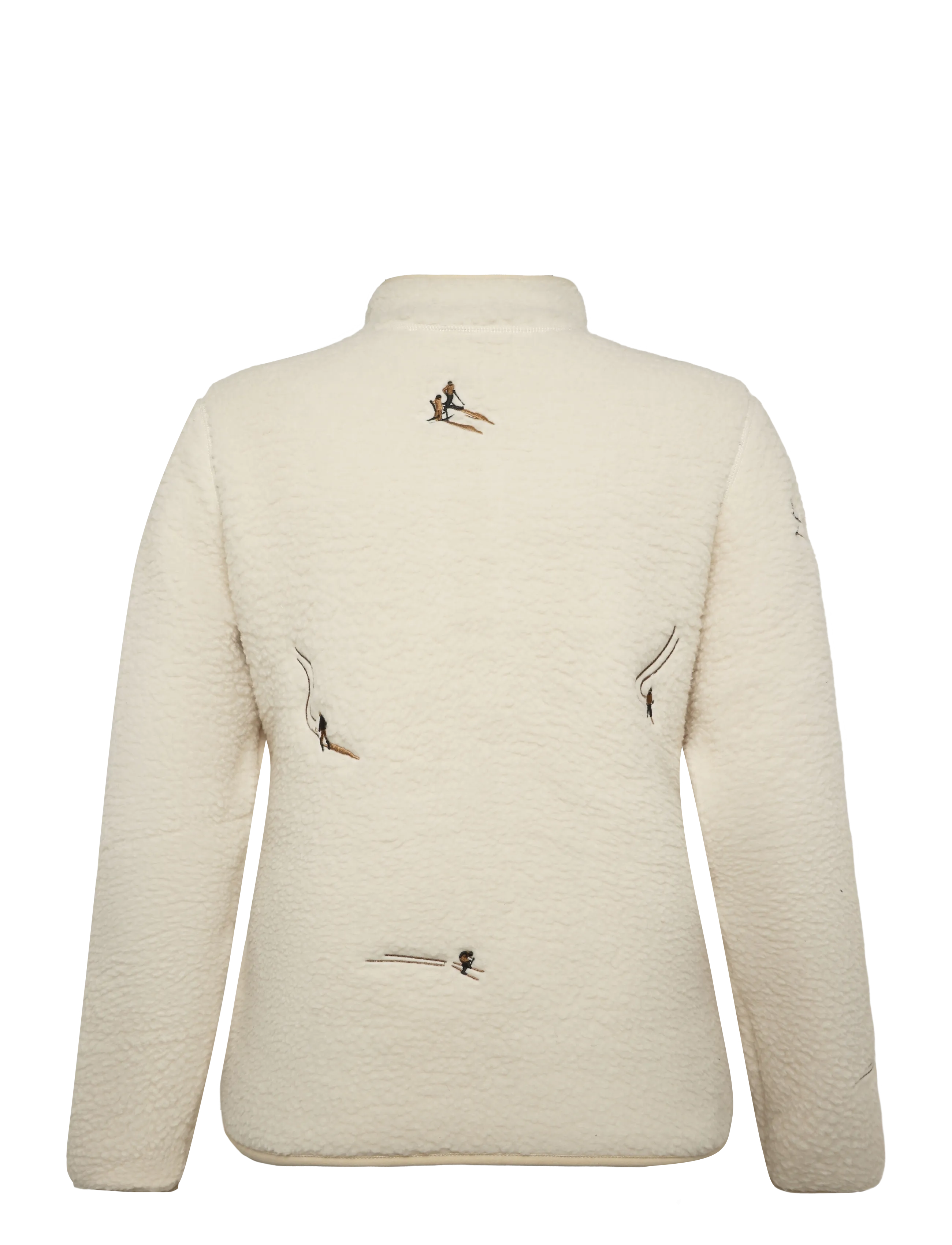 Helly Hansen - JR FROSTY PILE JACKET - insulated jackets - cream emb - 1