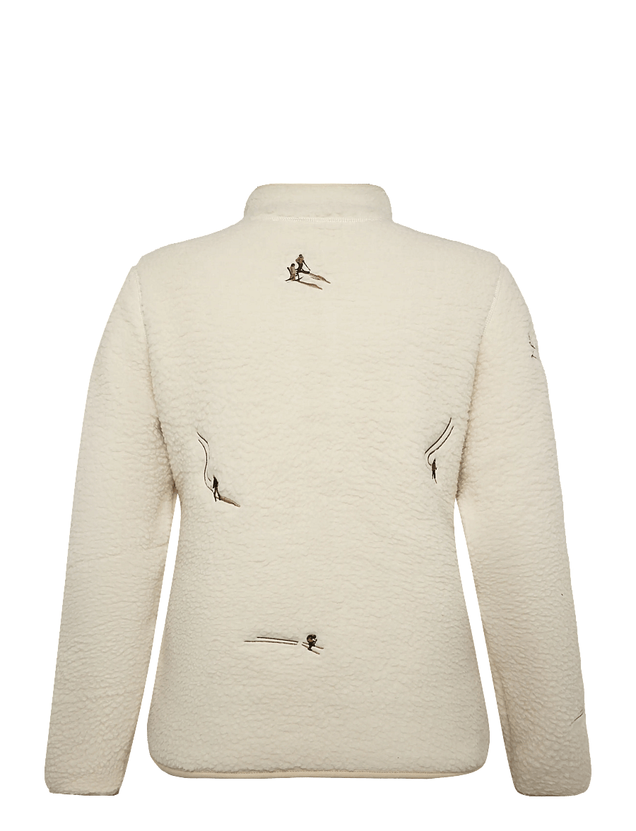 Helly Hansen - JR FROSTY PILE JACKET - isolerede jakker - cream emb - 1