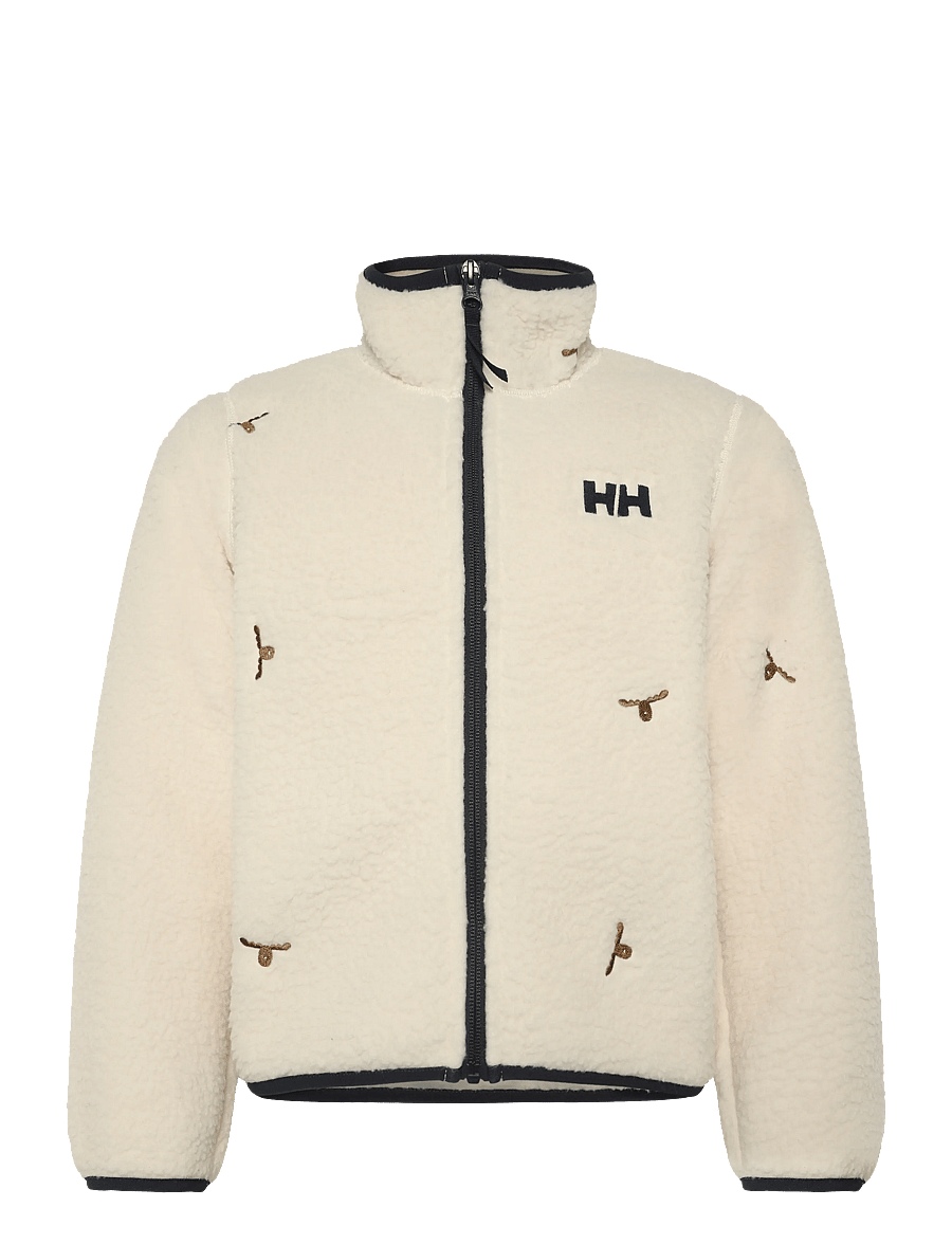 Helly Hansen - K FROSTY PILE JACKET - cream emb - 0