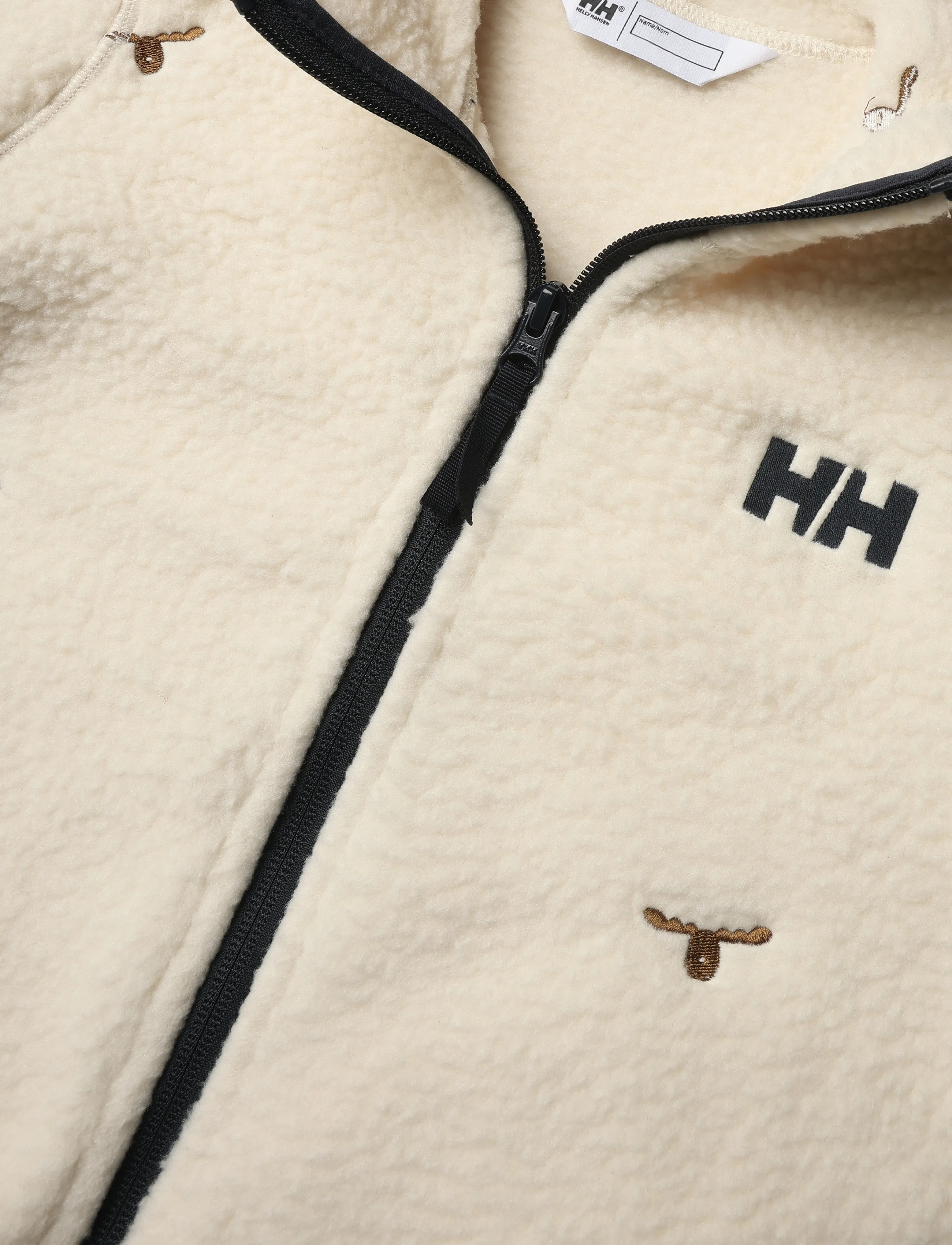 Helly Hansen - K FROSTY PILE JACKET - cream emb - 2