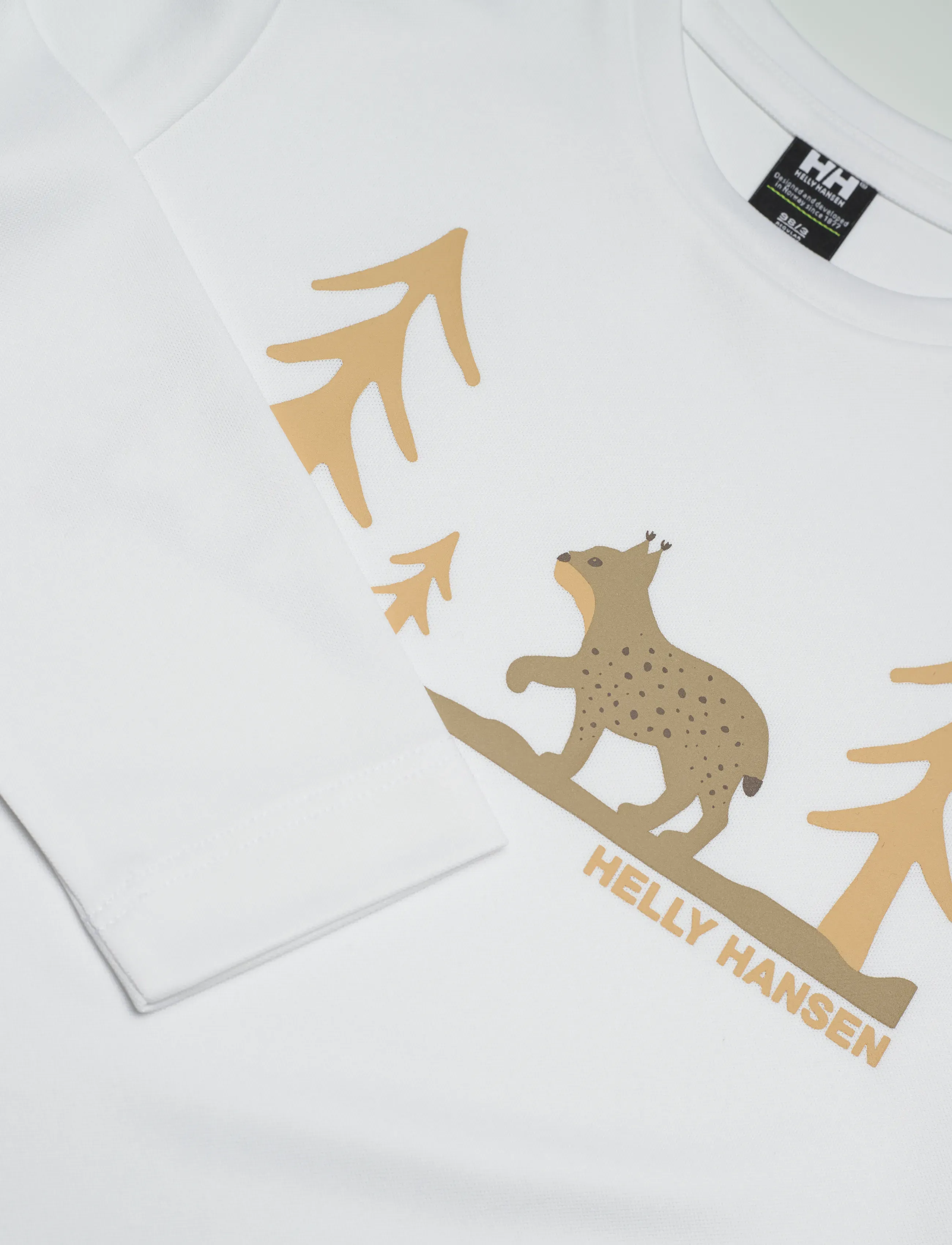 Helly Hansen - K HH TECH GRAPHIC LS TOP - langærmede - white - 2