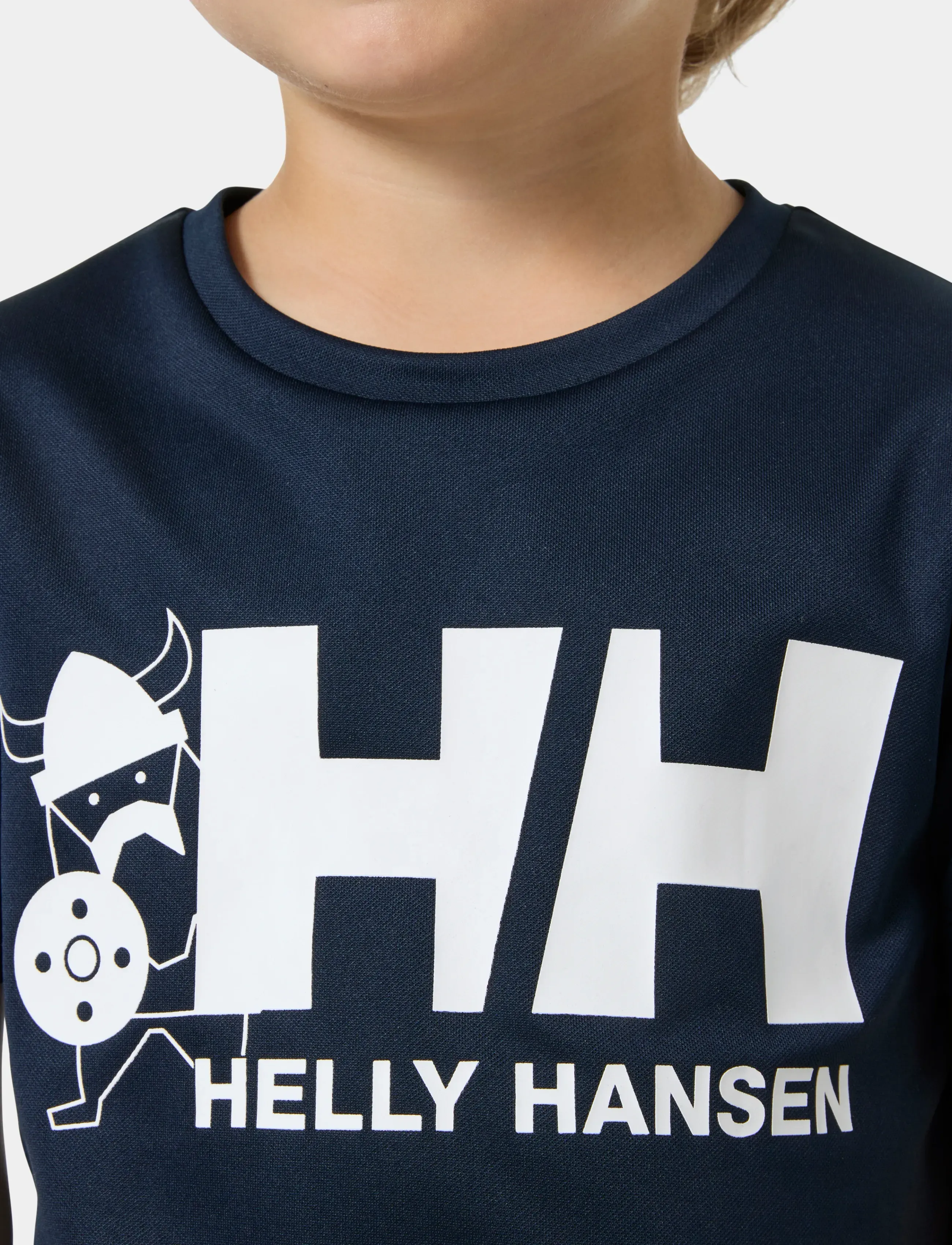 Helly Hansen - K HH TECH GRAPHIC T-SHIRT - spordisärgid - navy - 4