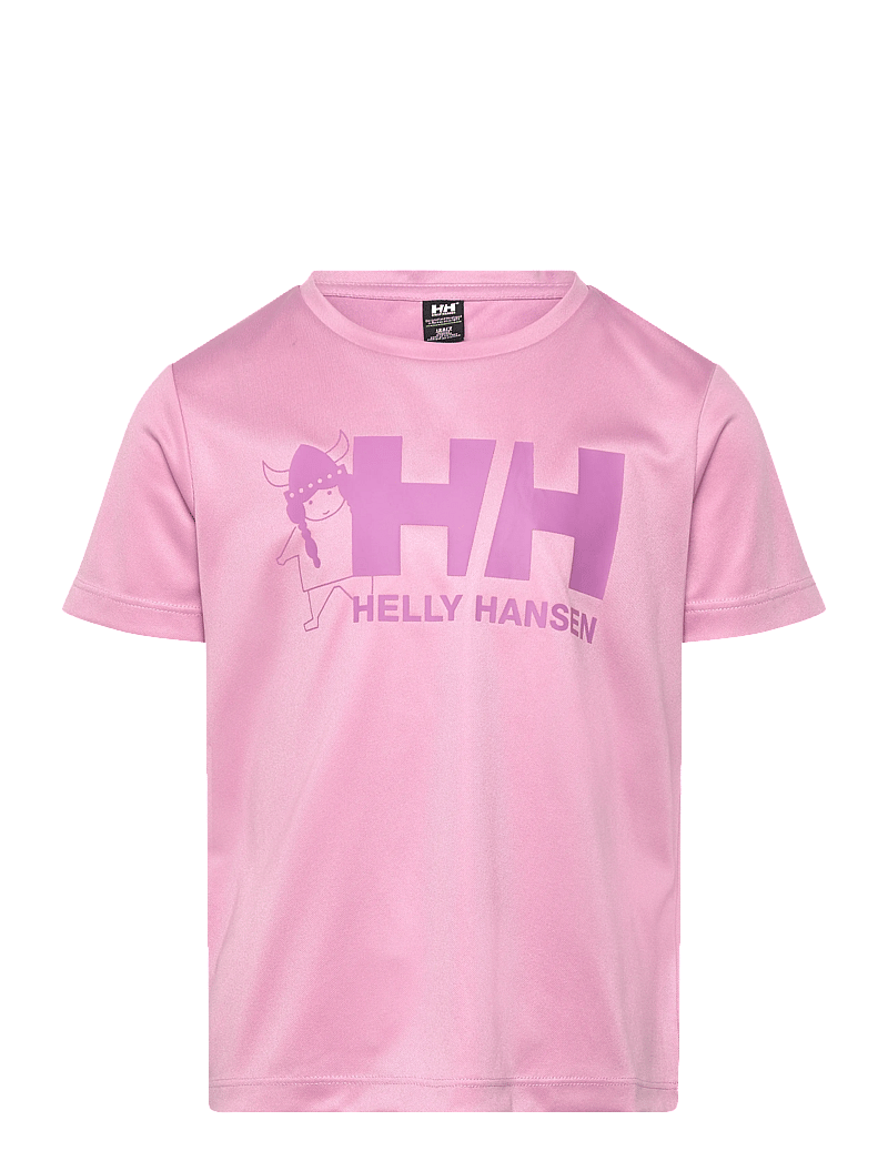 Helly Hansen - K HH TECH GRAPHIC T-SHIRT - sportoberteile - pink lavend - 1