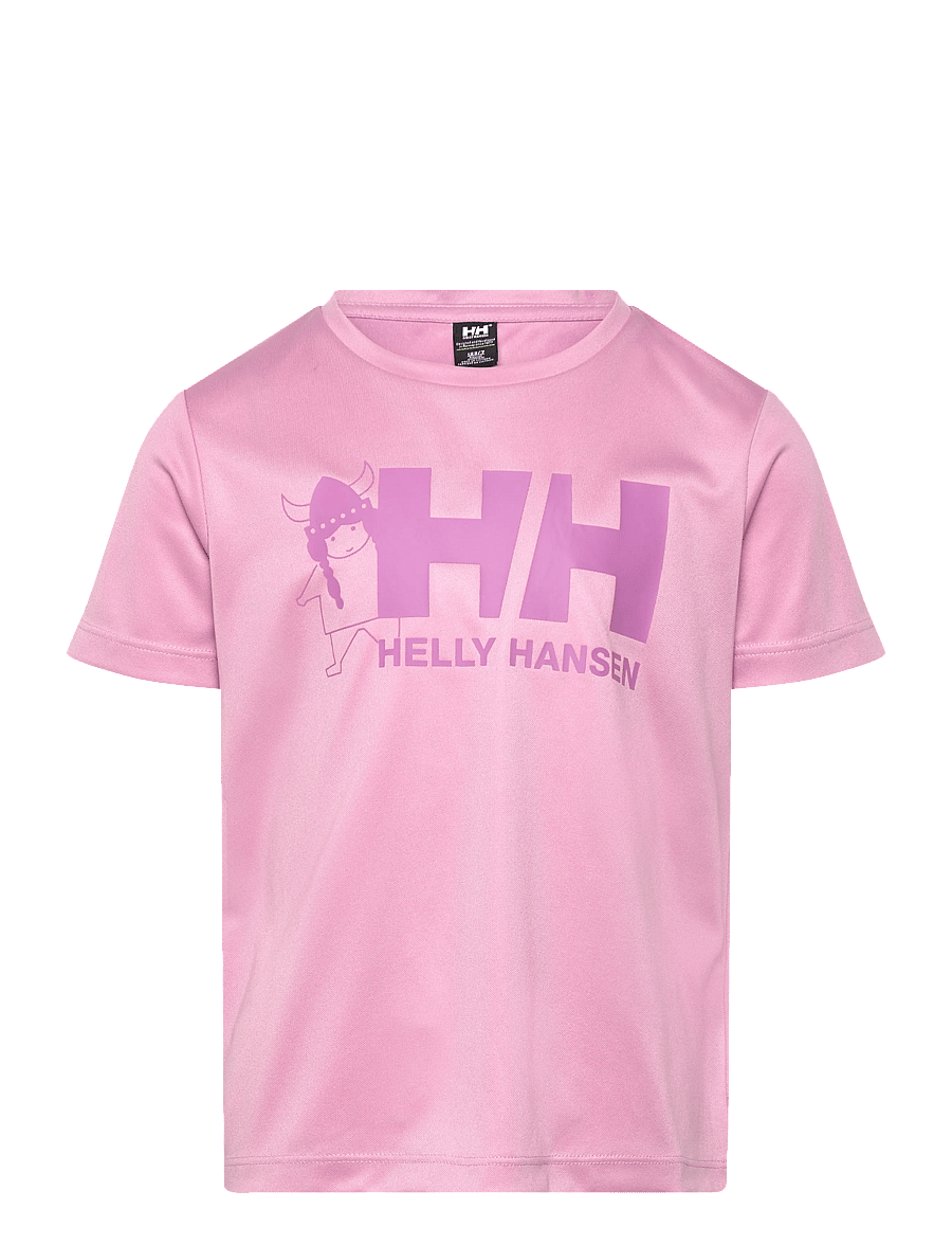 Helly Hansen - K HH TECH GRAPHIC T-SHIRT - sporttoppar - pink lavend - 1