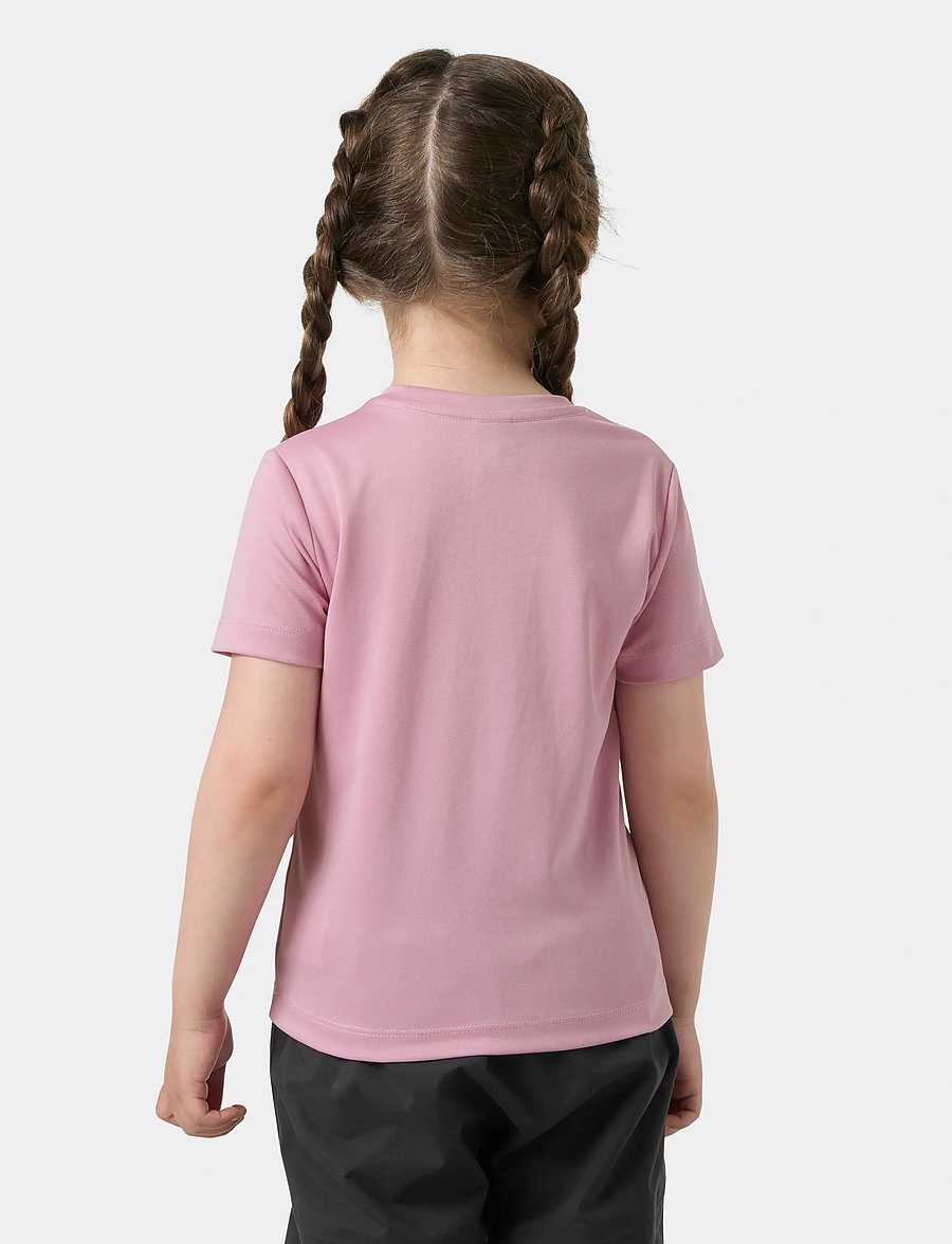 Helly Hansen - K HH TECH GRAPHIC T-SHIRT - sporttoppar - pink lavend - 3