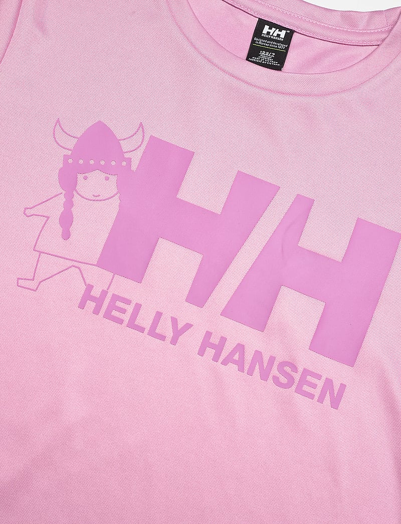 Helly Hansen - K HH TECH GRAPHIC T-SHIRT - sportoberteile - pink lavend - 4