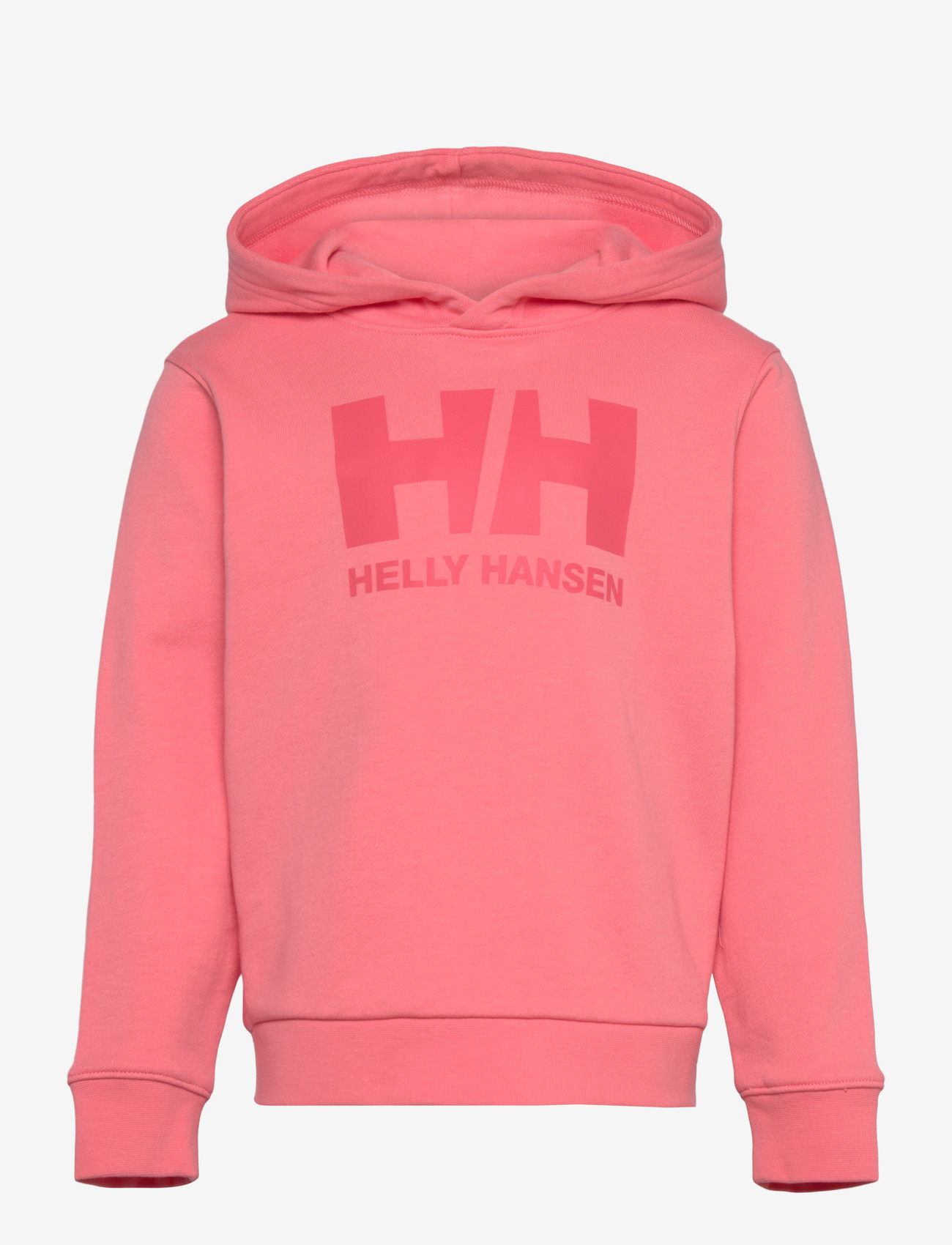 Helly Hansen - K HH LOGO HOODIE - hættetrøjer - coral almon - 1