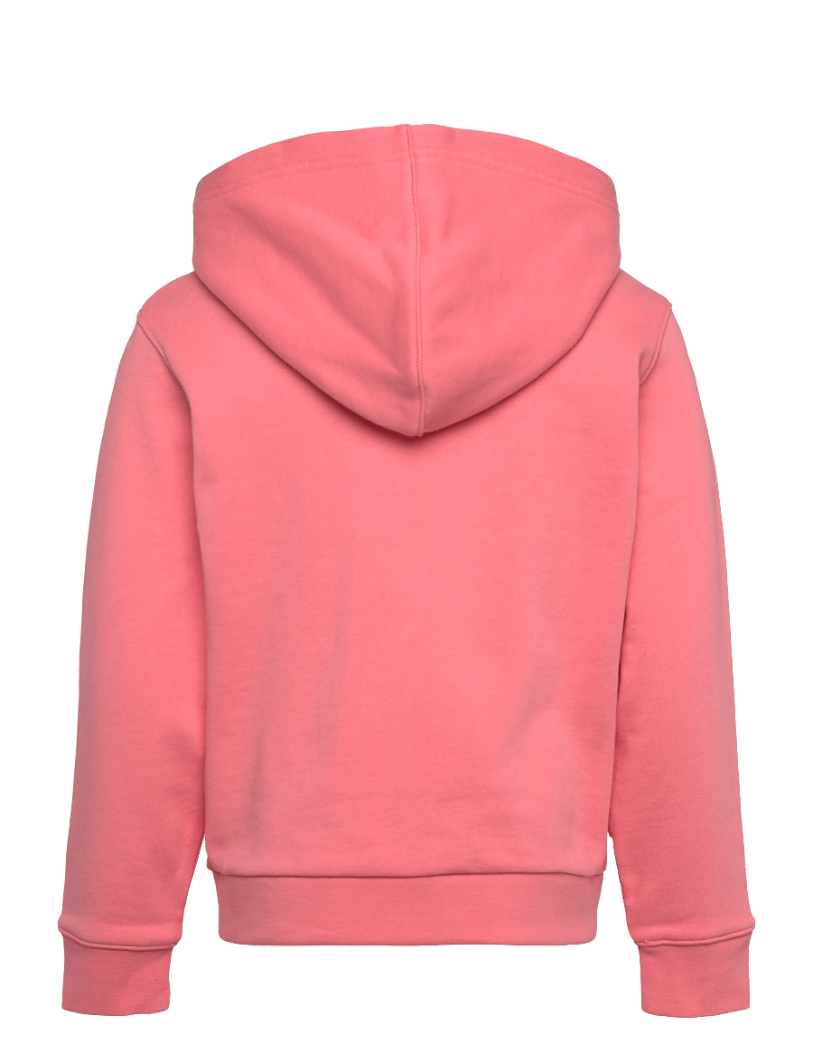 Helly Hansen - K HH LOGO HOODIE - kapuzenpullover - coral almon - 2