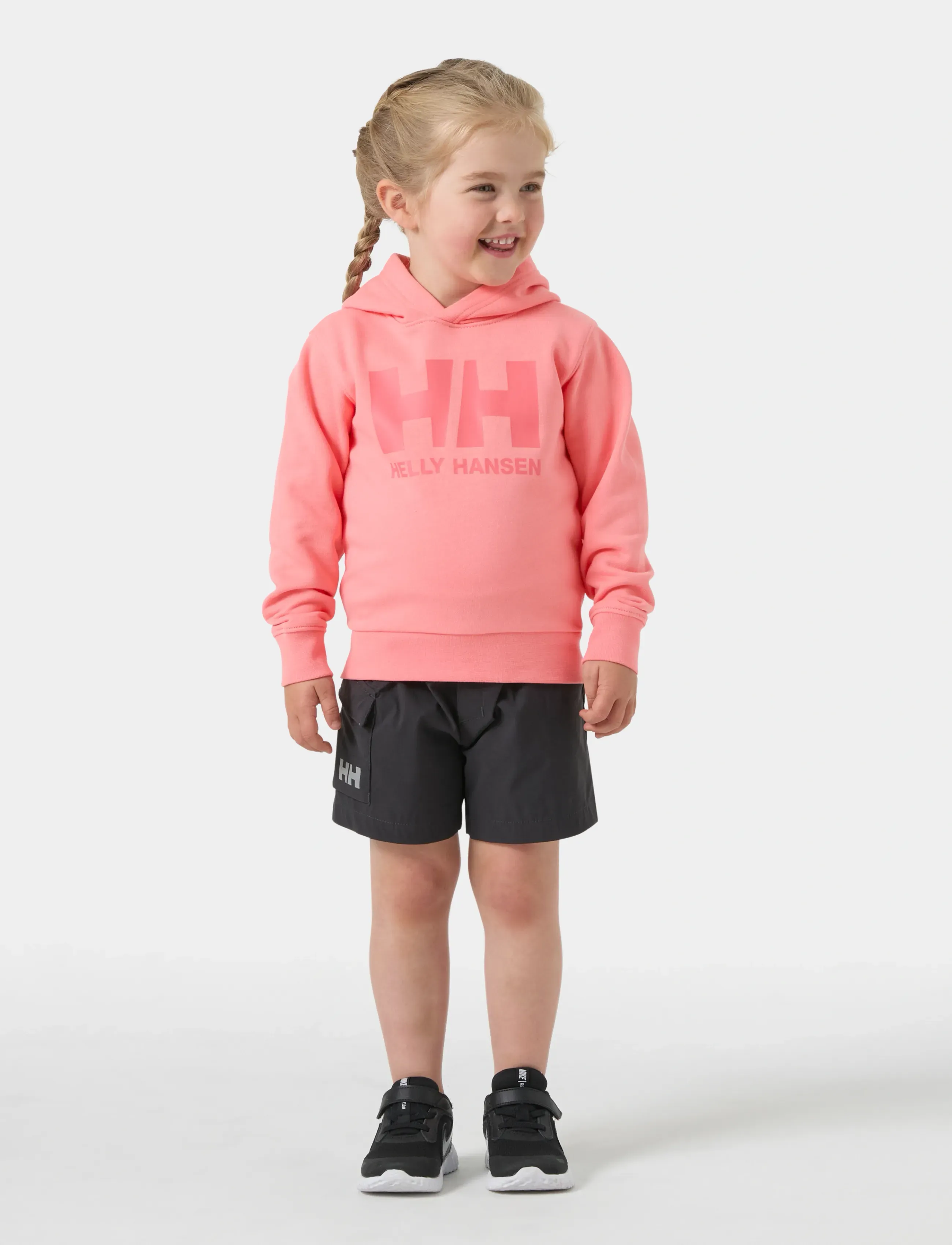 Helly Hansen K Hh Logo Hoodie, 92, Sweatshirts & Hoodies, Rosa - Kinder