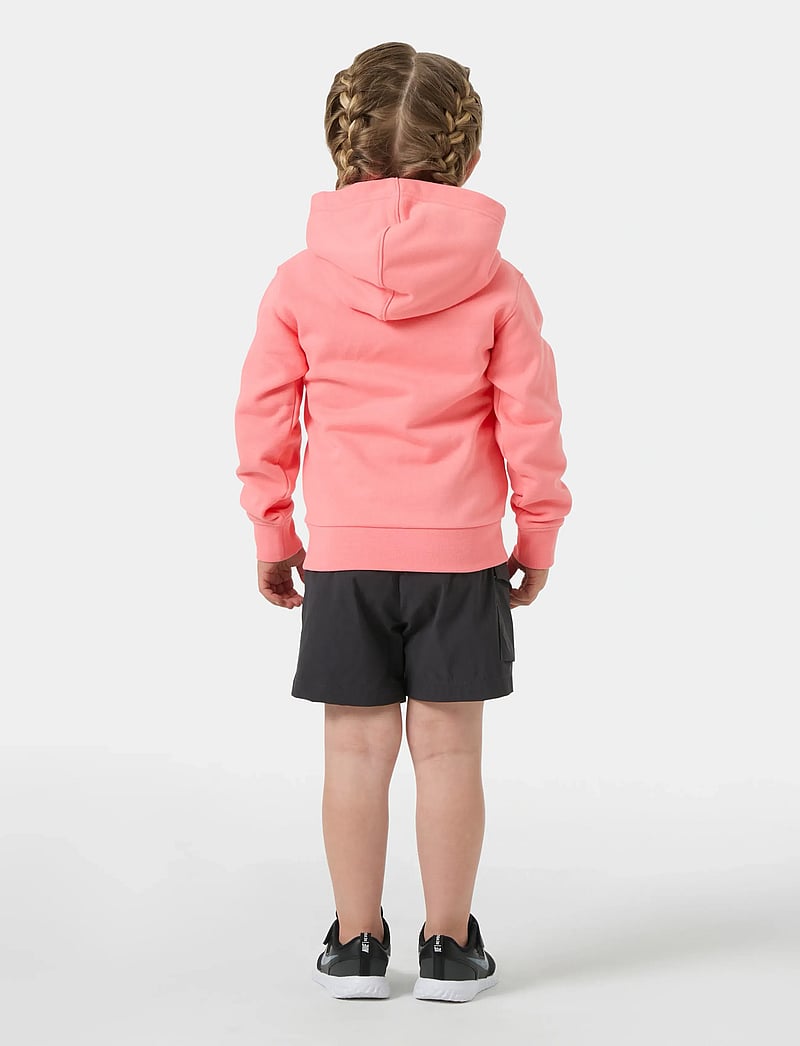 Helly Hansen - K HH LOGO HOODIE - hættetrøjer - coral almon - 3