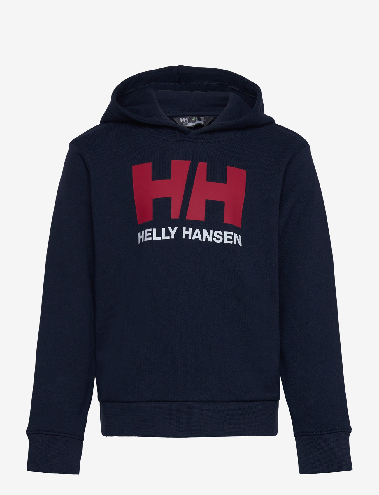 Helly Hansen - K HH LOGO HOODIE - hoodies - navy - 1