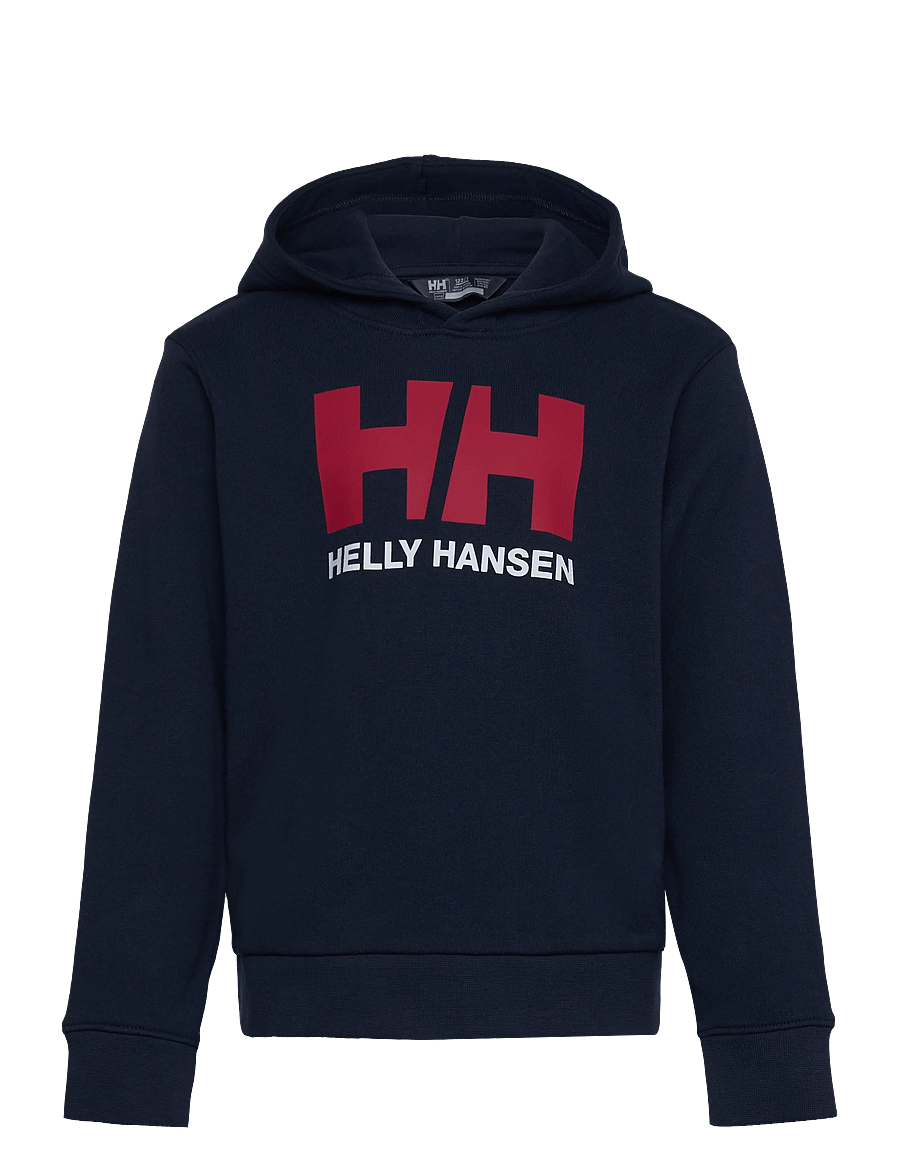 Helly Hansen - K HH LOGO HOODIE - kapuzenpullover - navy - 1