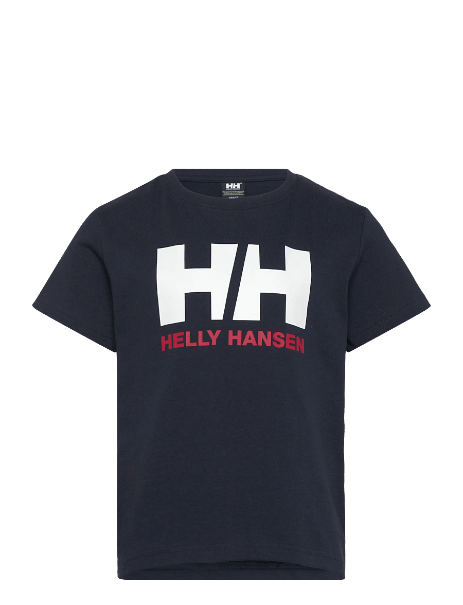 Helly Hansen - K HH LOGO T-SHIRT - kortärmade t-shirts - navy - 1