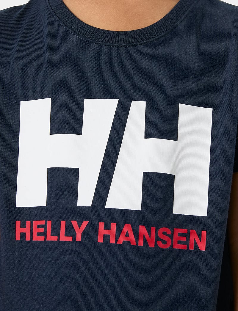 Helly Hansen - K HH LOGO T-SHIRT - kurzärmelig - navy - 4