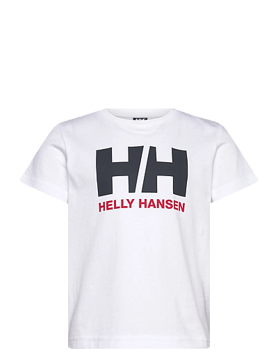 Helly Hansen K HH LOGO T-SHIRT - Odzież - WHITE / white