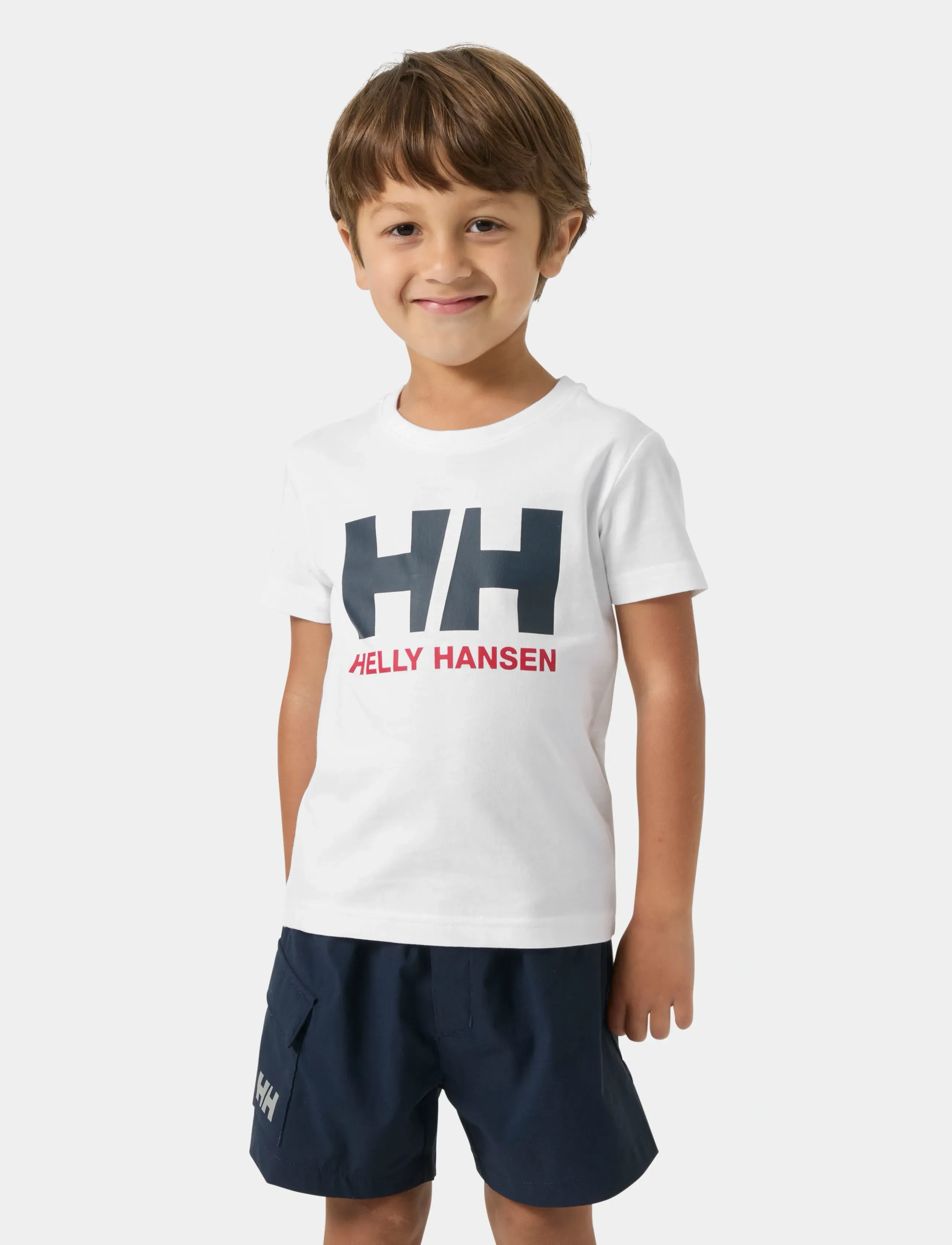 Helly Hansen K Hh Logo T-Shirt, 86, White, T-Shirts > Kortærmede, Børn
