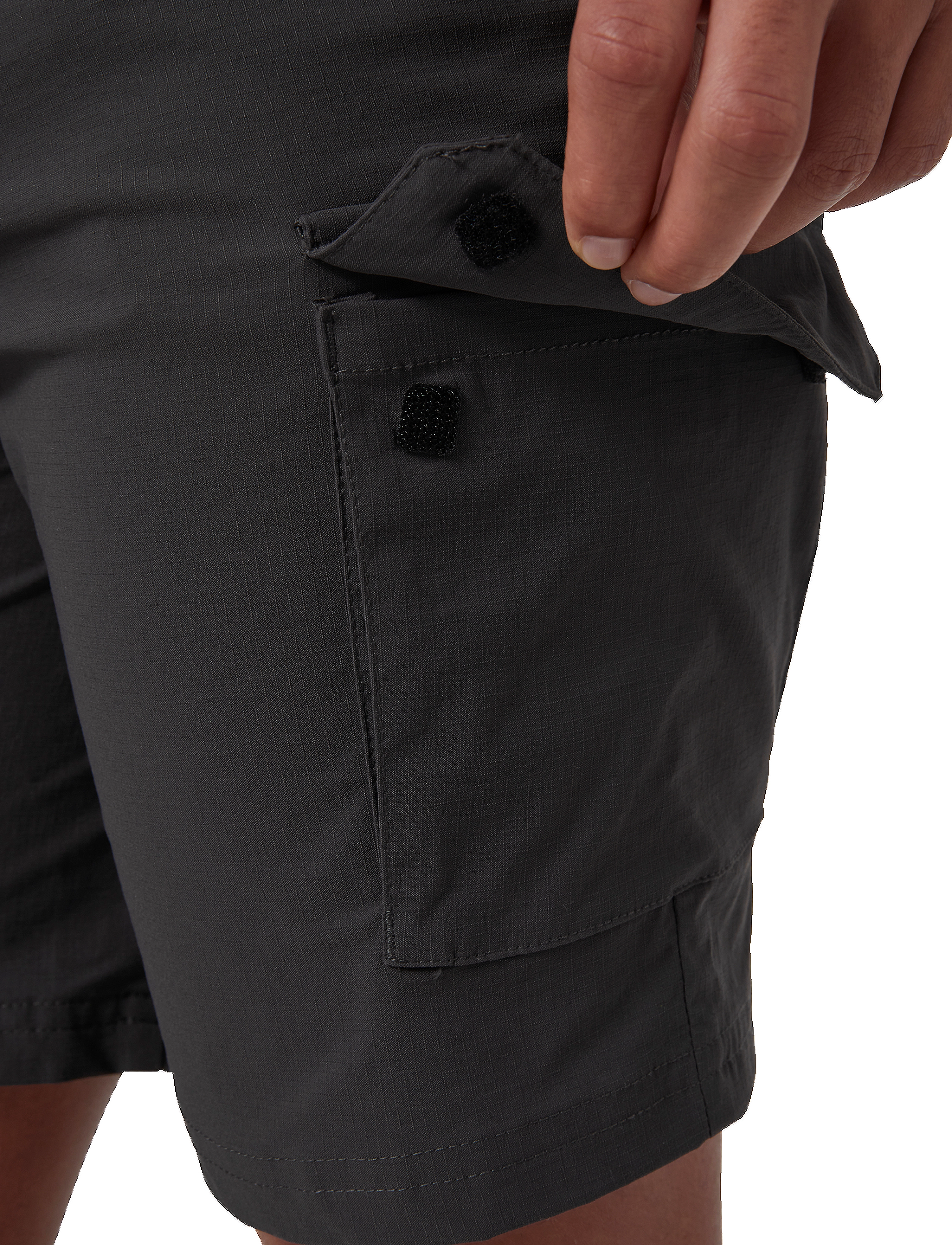 Helly Hansen - JR HH QD CARGO SHORTS - ebony - 4