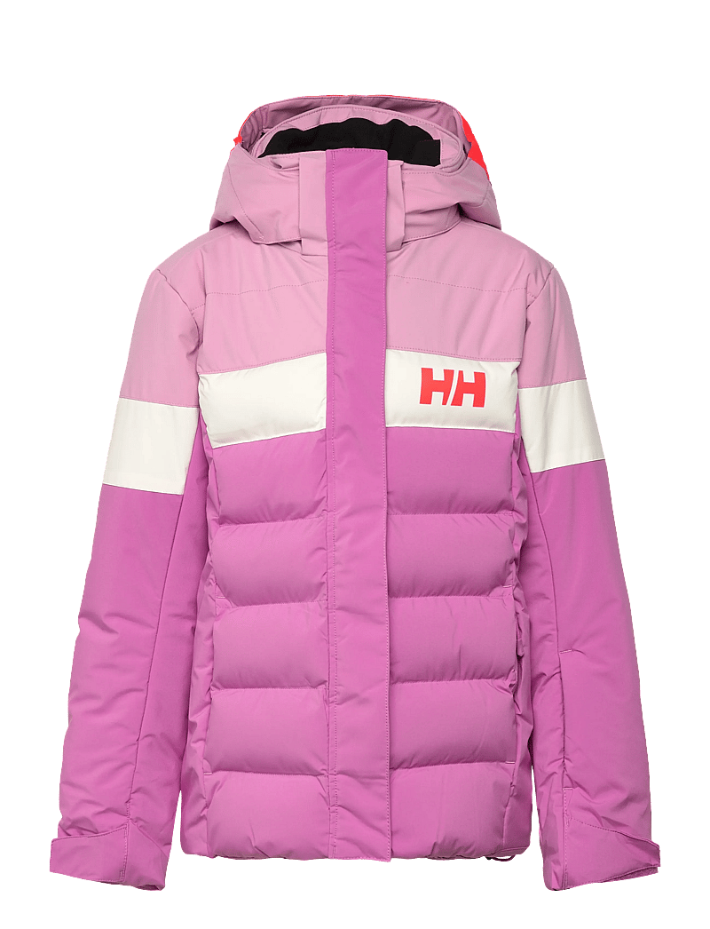 Helly Hansen - JR GIRL DIAMOND JACKET - slēpošanas jakas - meta pink - 1