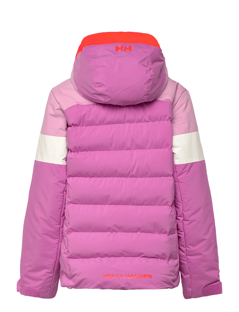 Helly Hansen - JR GIRL DIAMOND JACKET - slēpošanas jakas - meta pink - 2