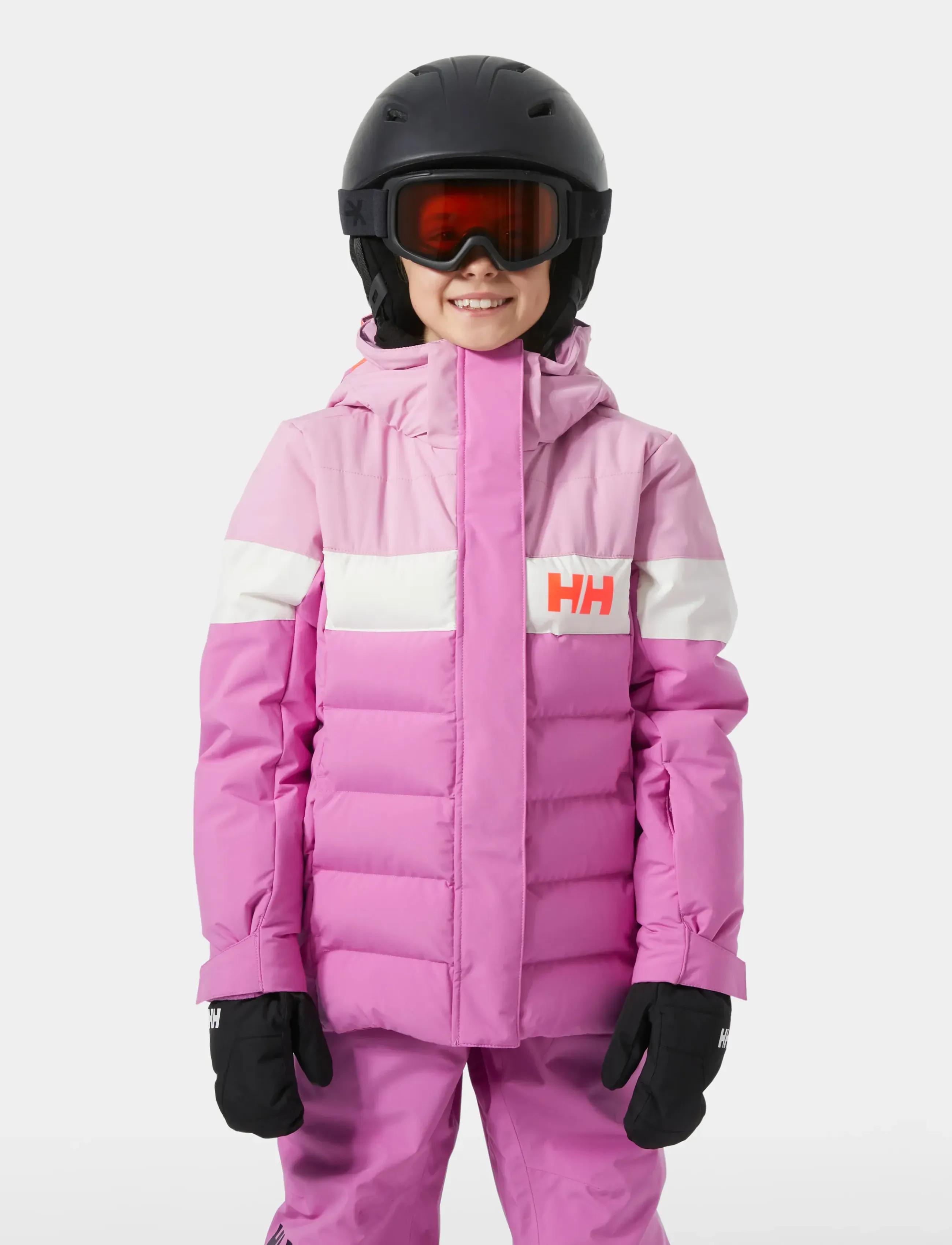 Helly Hansen Jr Girl Diamond Jacket, 164, Pink, Sneskibeklædning > Sneskijakke, Børn
