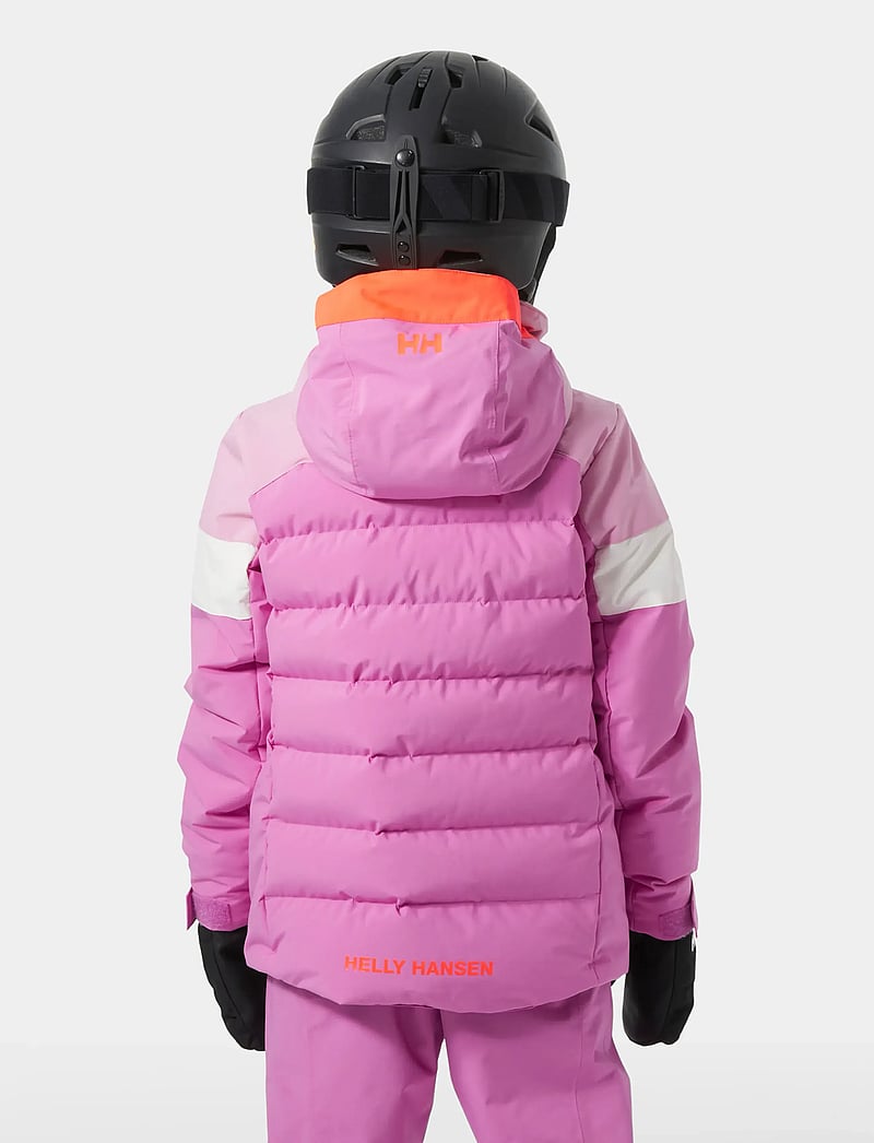 Helly Hansen - JR GIRL DIAMOND JACKET - slēpošanas jakas - meta pink - 3