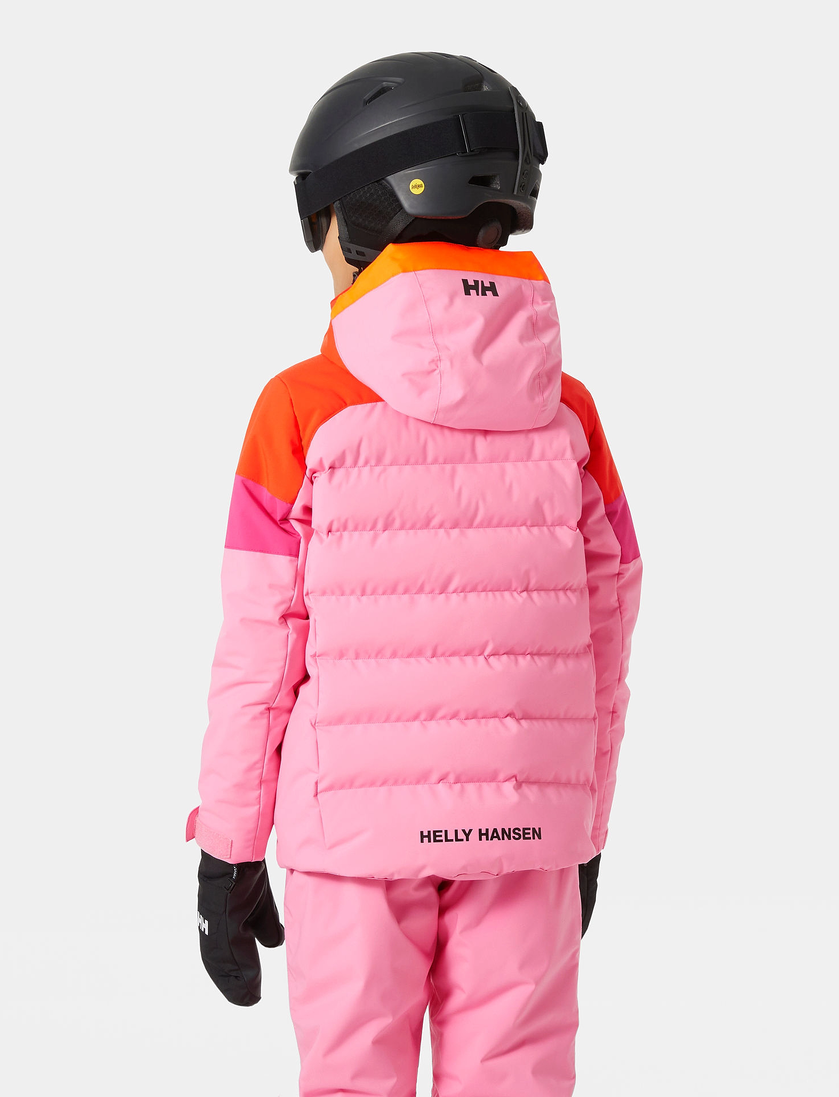 Helly Hansen - JR GIRL DIAMOND JACKET - skidjackor - sugar pink - 3