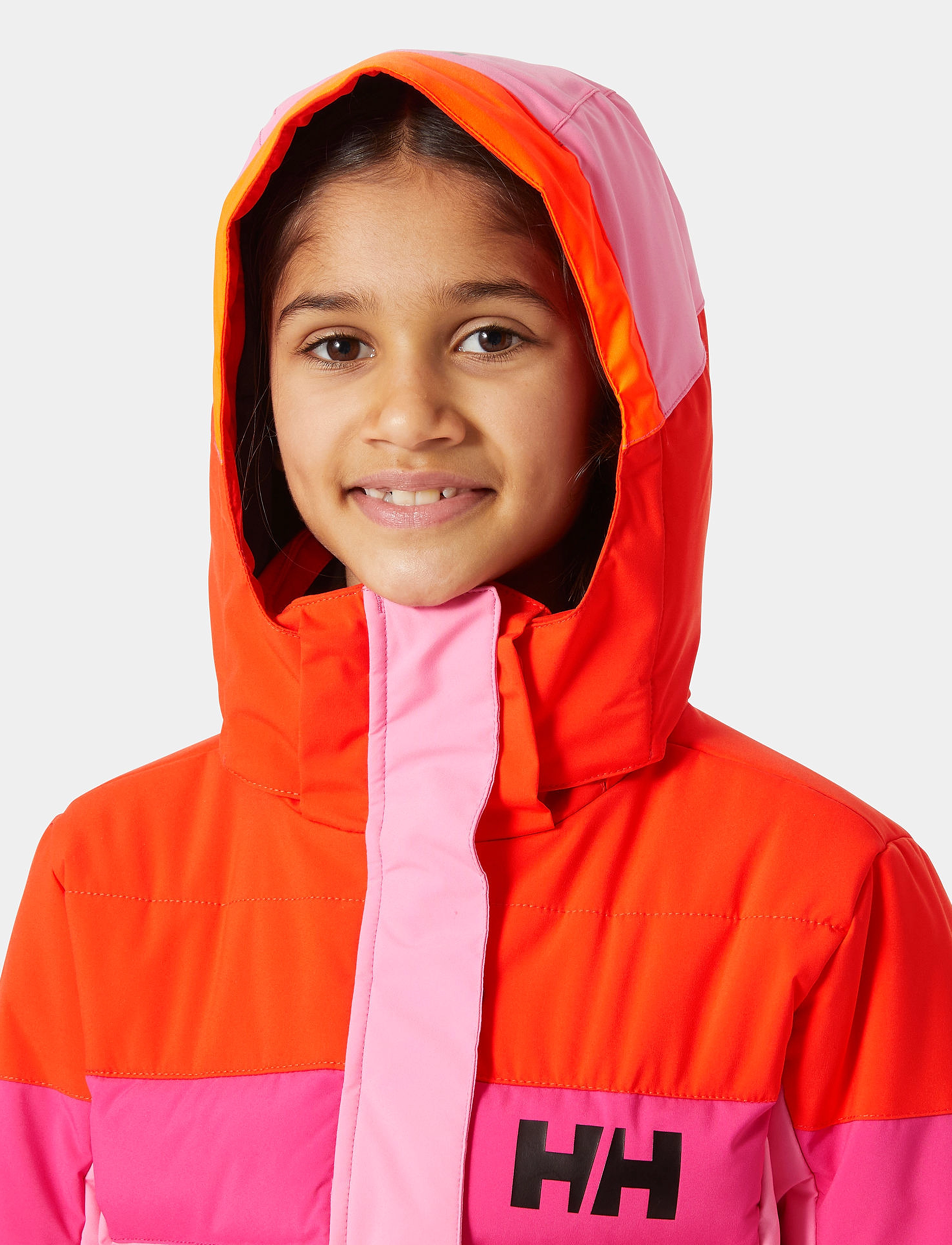 Helly Hansen - JR GIRL DIAMOND JACKET - skidjackor - sugar pink - 4