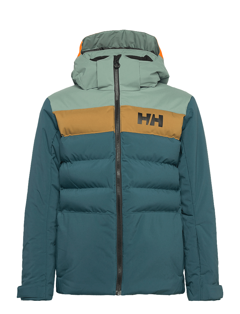Helly Hansen - JR CYCLONE JACKET - slidinėjimo striukės - dark creek - 0