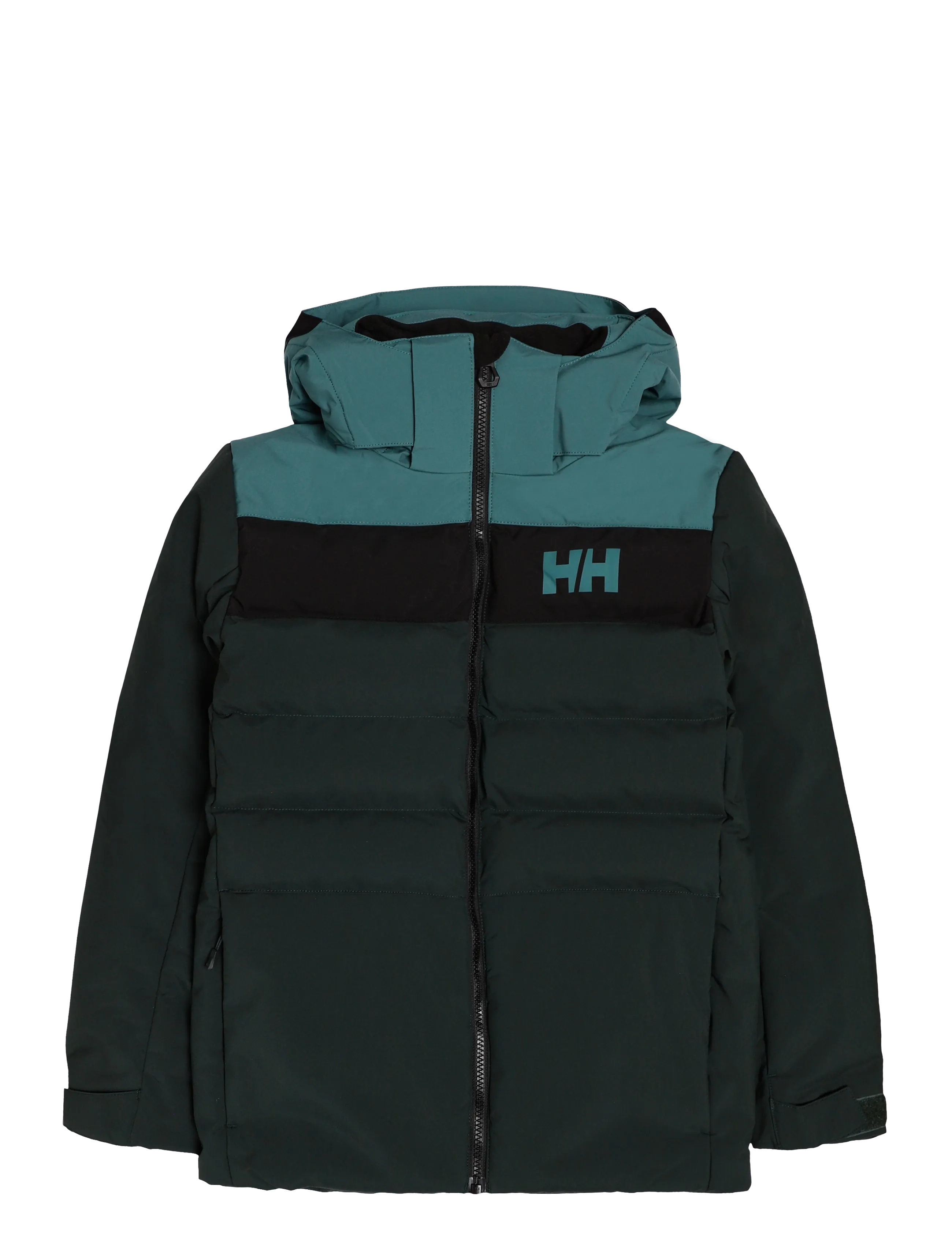 Helly Hansen JR CYCLONE JACKET - Teens 140-176 - DARK JUNGLE / green