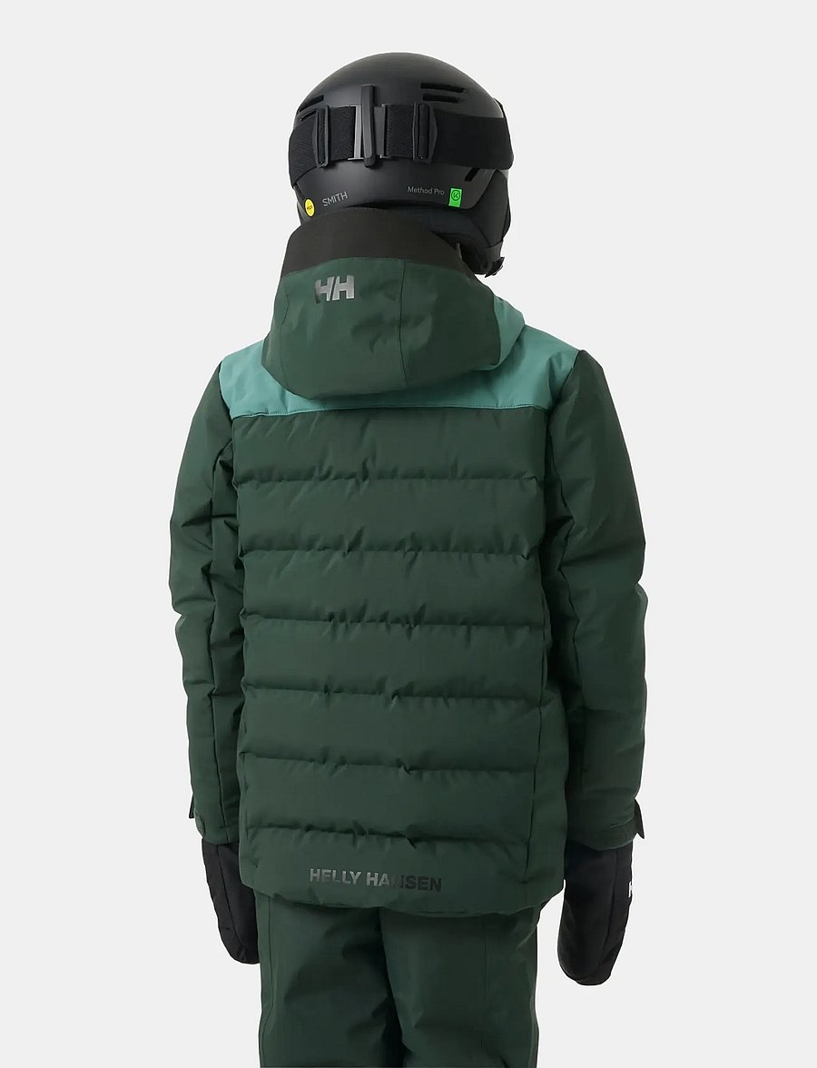 Helly Hansen - JR CYCLONE JACKET - suusajoped - dark jungle - 3