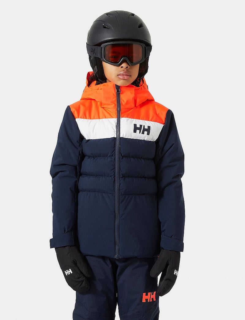 Helly Hansen - JR CYCLONE JACKET - slēpošanas jakas - navy - 0