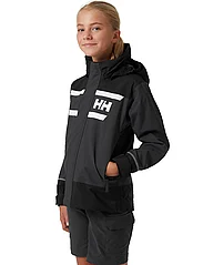 Helly Hansen - JR SALT PORT 2.0 JACKET - shell & rain jackets - ebony - 2