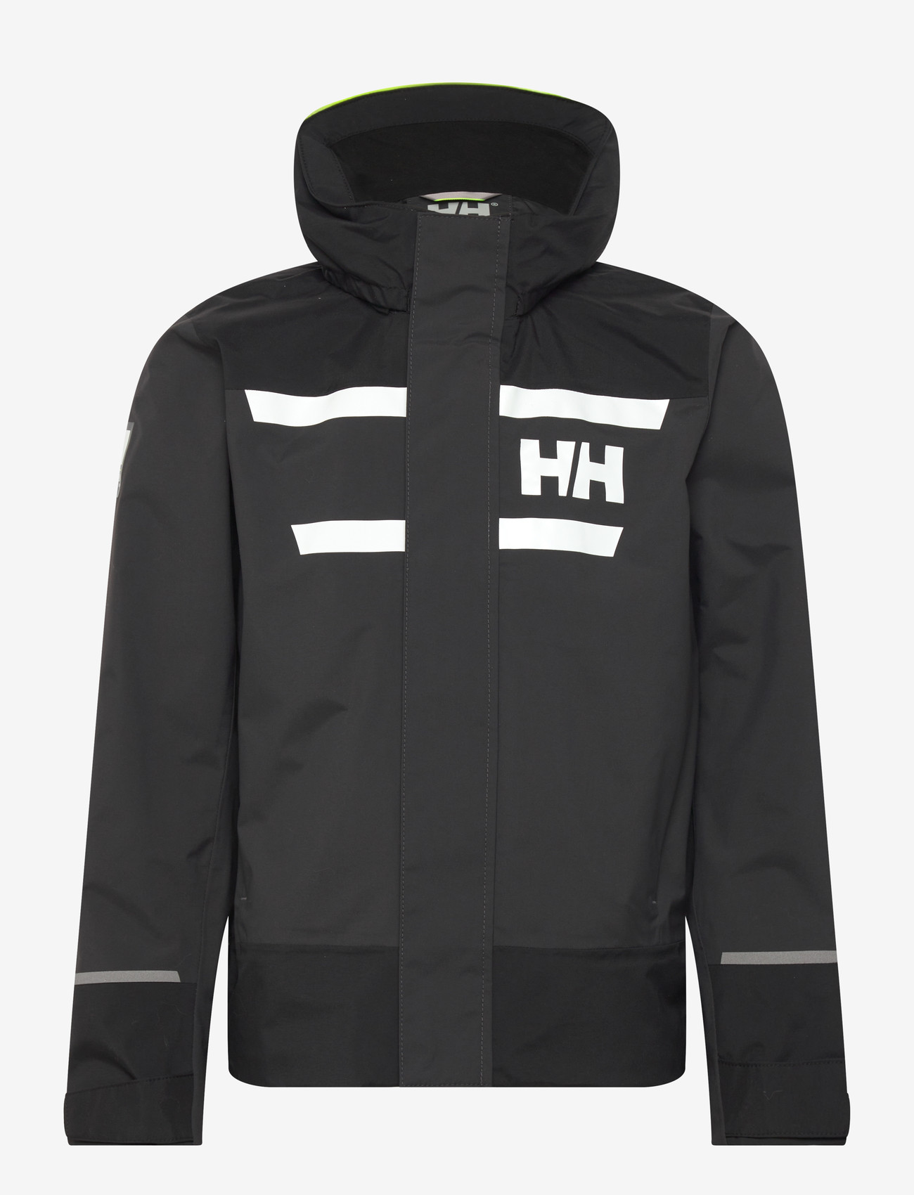 Helly Hansen - JR SALT PORT 2.0 JAC - shell- & regnjakker - ebony - 1