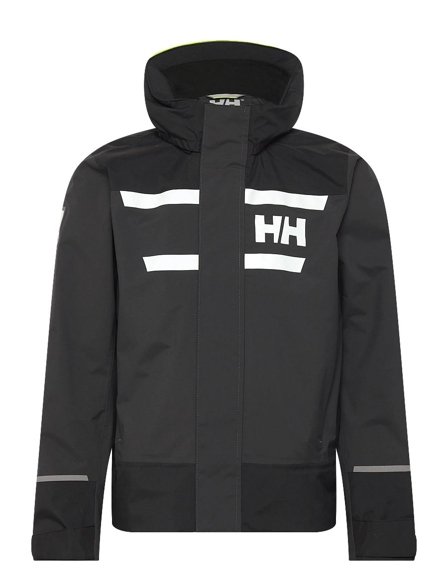 Helly Hansen - JR SALT PORT 2.0 JAC - shell- & regenjacken - ebony - 1