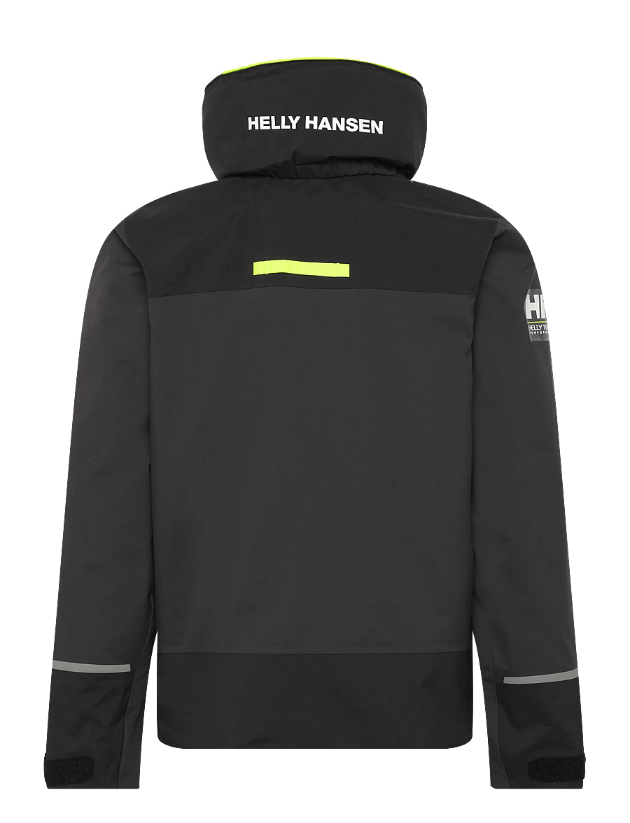 Helly Hansen - JR SALT PORT 2.0 JAC - shell- & regenjacken - ebony - 2