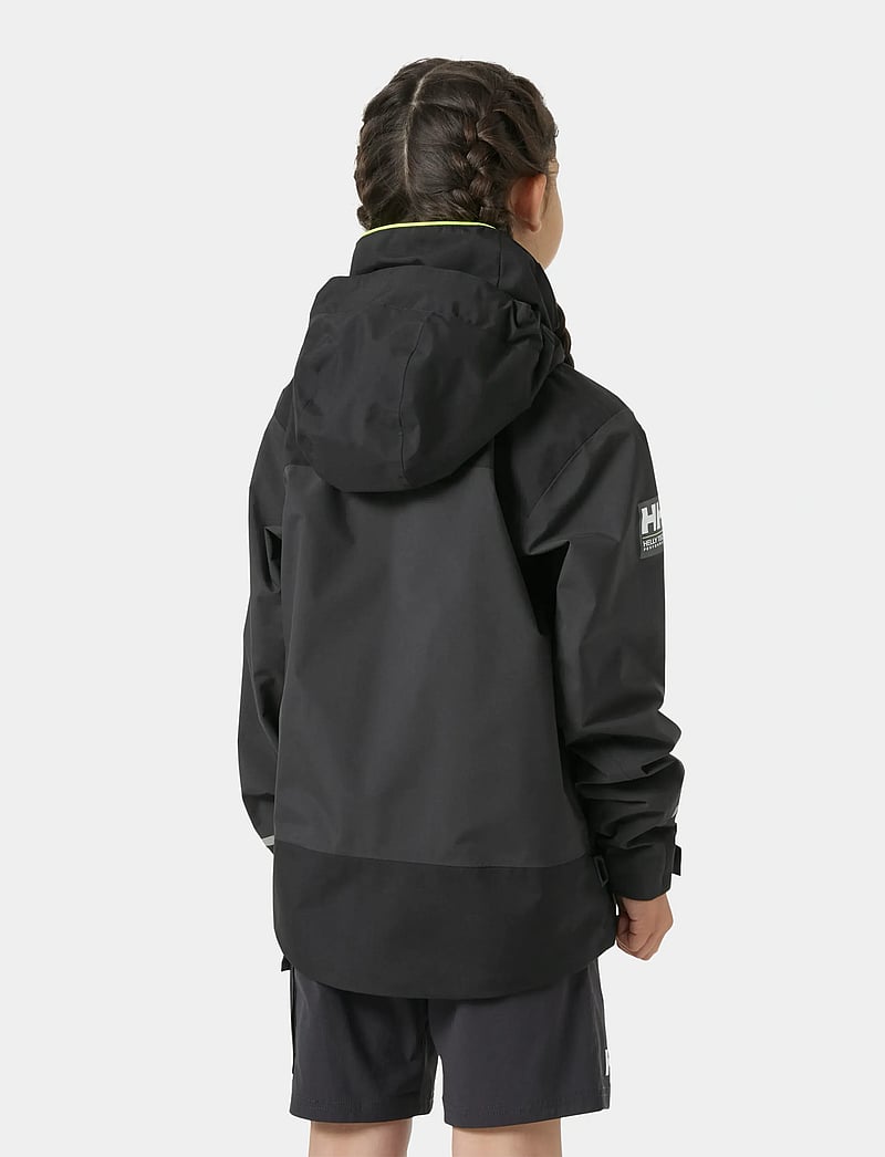 Helly Hansen - JR SALT PORT 2.0 JAC - shell- & regnjakker - ebony - 4