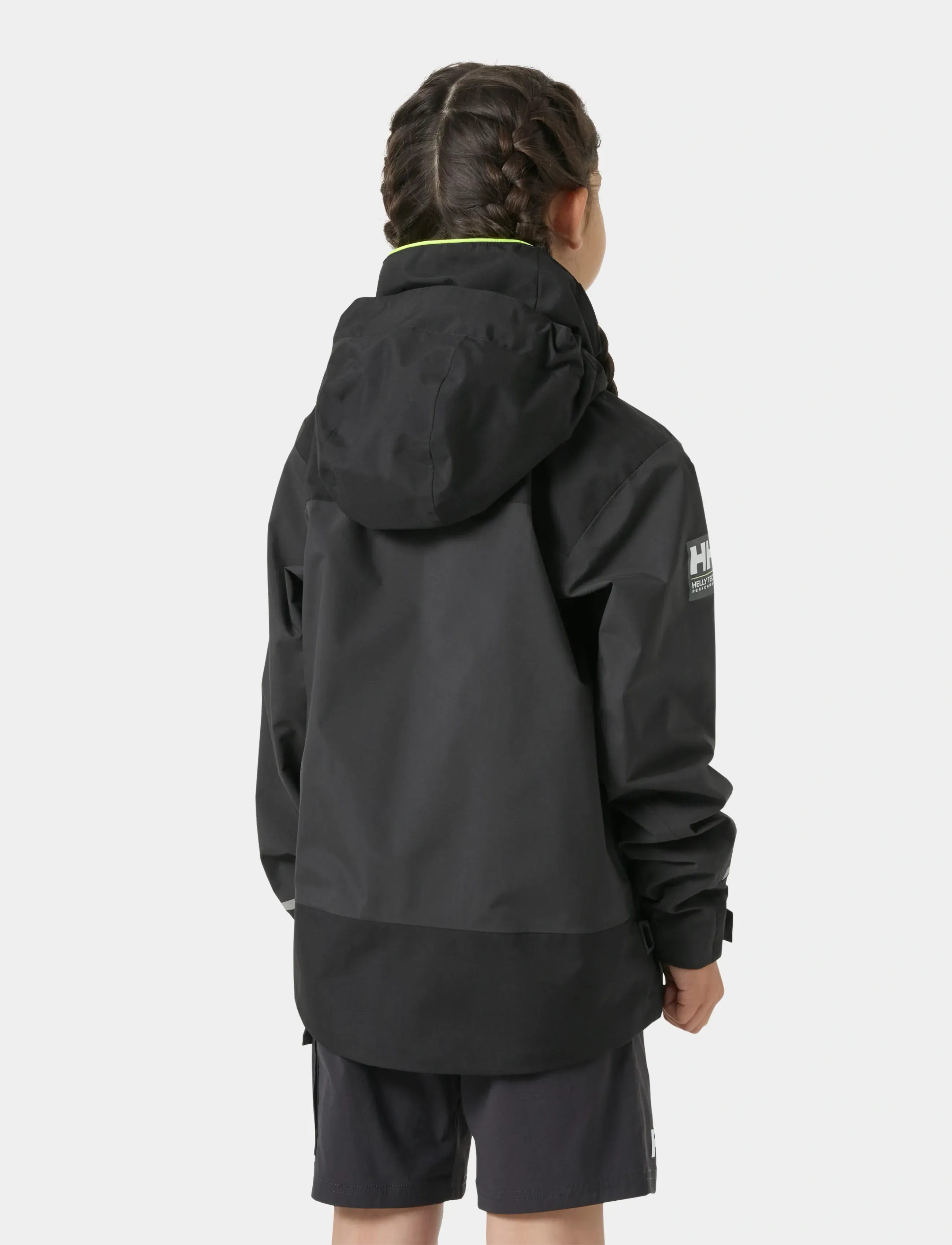 Helly Hansen - JR SALT PORT 2.0 JAC - efterårsjakker - ebony - 4