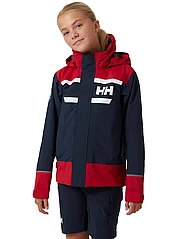 Helly Hansen - JR SALT PORT 2.0 JACKET - shell & rain jackets - navy - 3