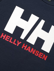 Helly Hansen - JR HH LOGO T-SHIRT - trumpomis rankovėmis - navy - 2