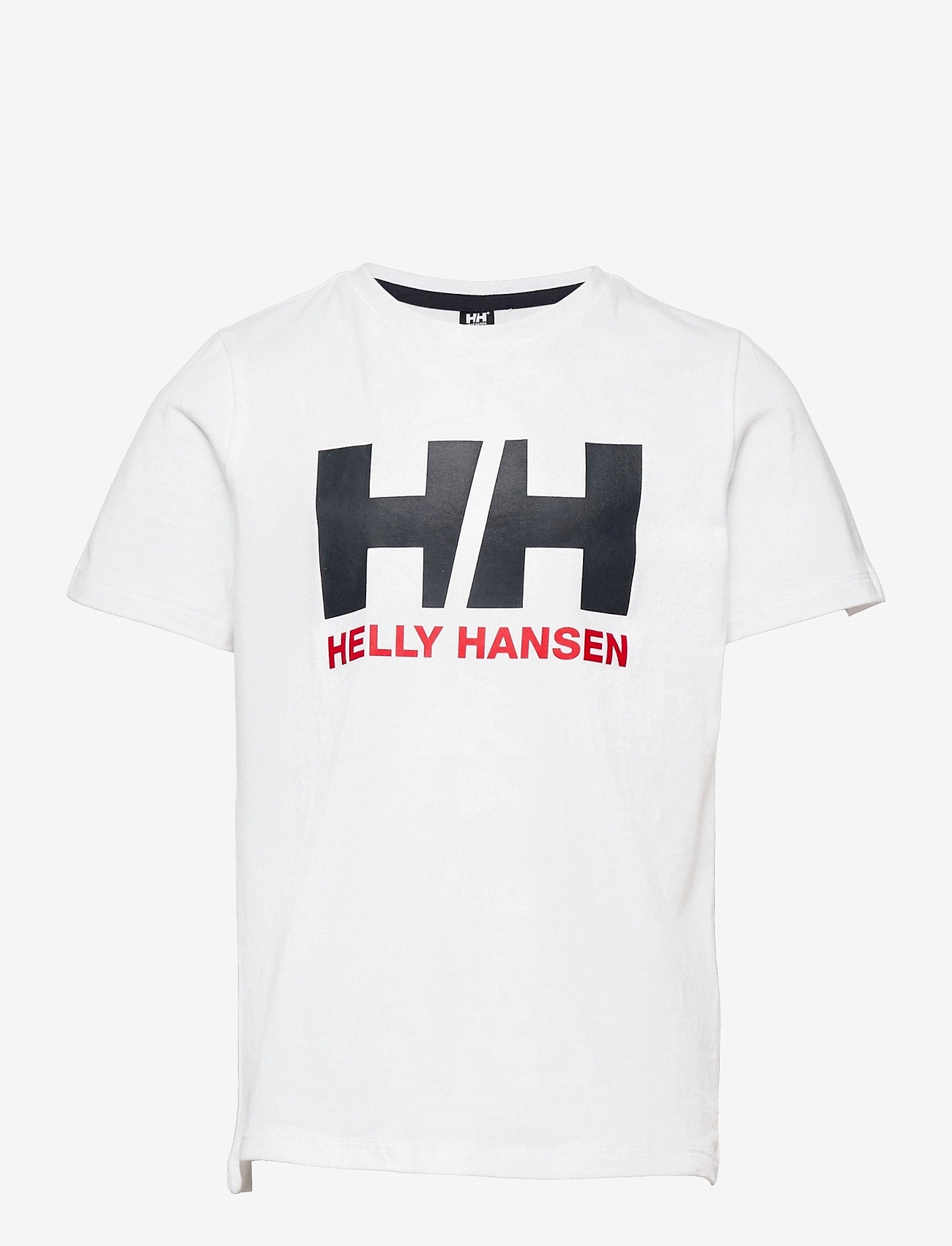Helly Hansen - JR HH LOGO T-SHIRT - lyhythihaiset - white - 0