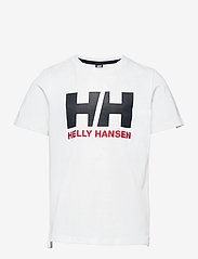 Helly Hansen - JR HH LOGO T-SHIRT - trumpomis rankovėmis - white - 0
