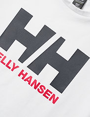 Helly Hansen - JR HH LOGO T-SHIRT - lyhythihaiset - white - 2