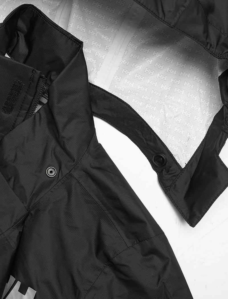 Helly Hansen - JR LOKE JACKET - shell- & regnjakker - black - 5