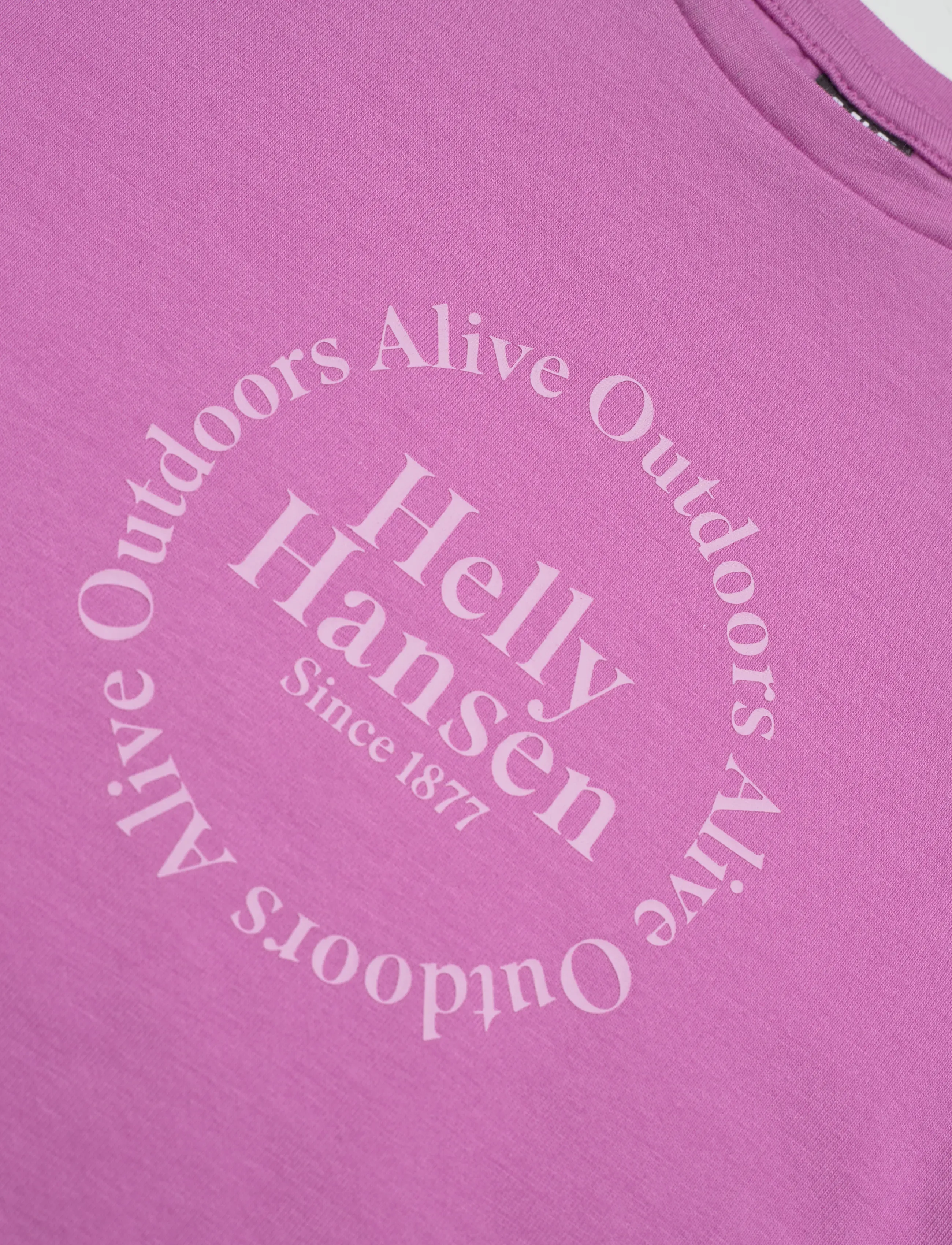 Helly Hansen - JR HH GRAPHIC T-SHIRT - sports tops - meta pink - 2