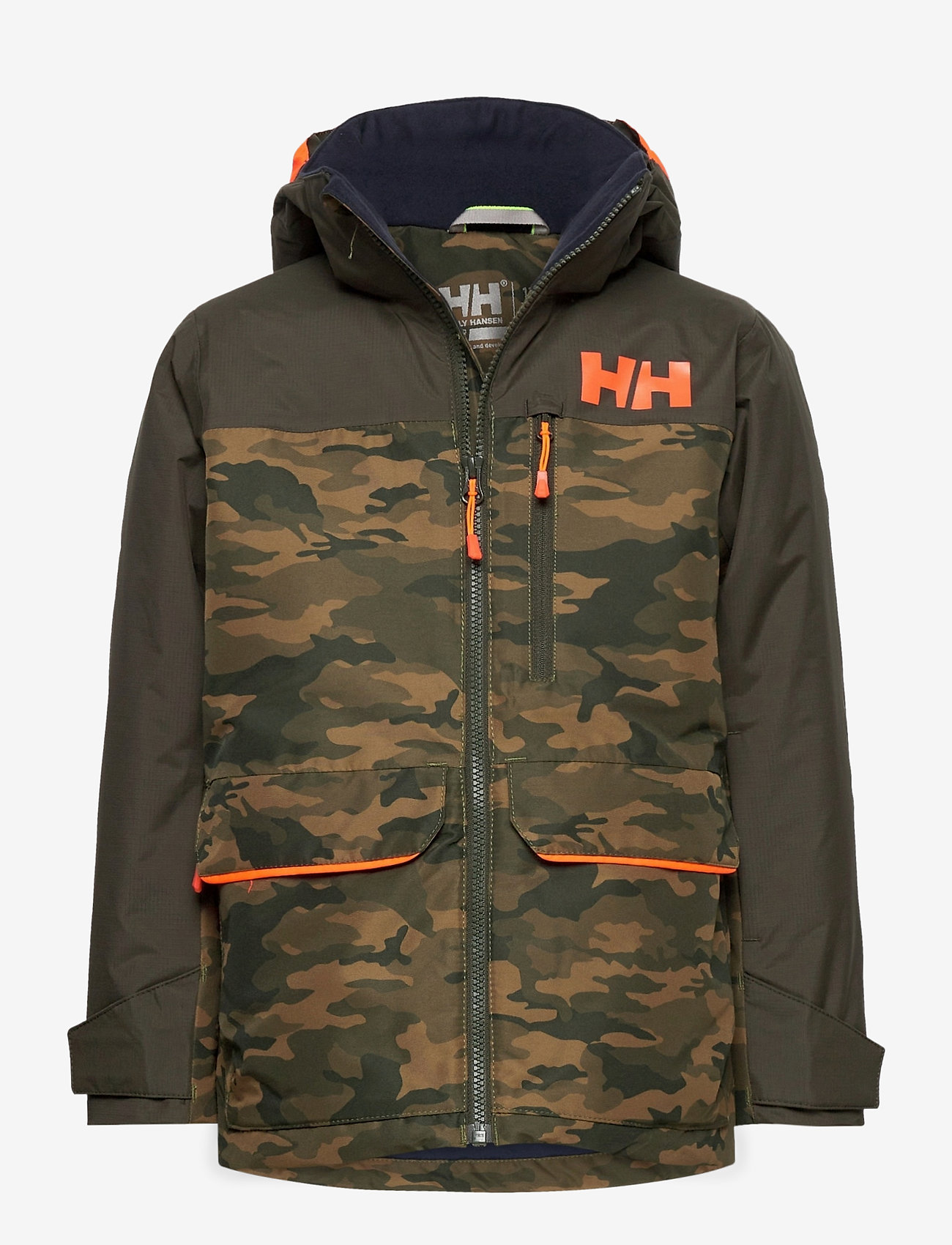 Helly Hansen - JR TORNADO JACKET - olive aop - 0