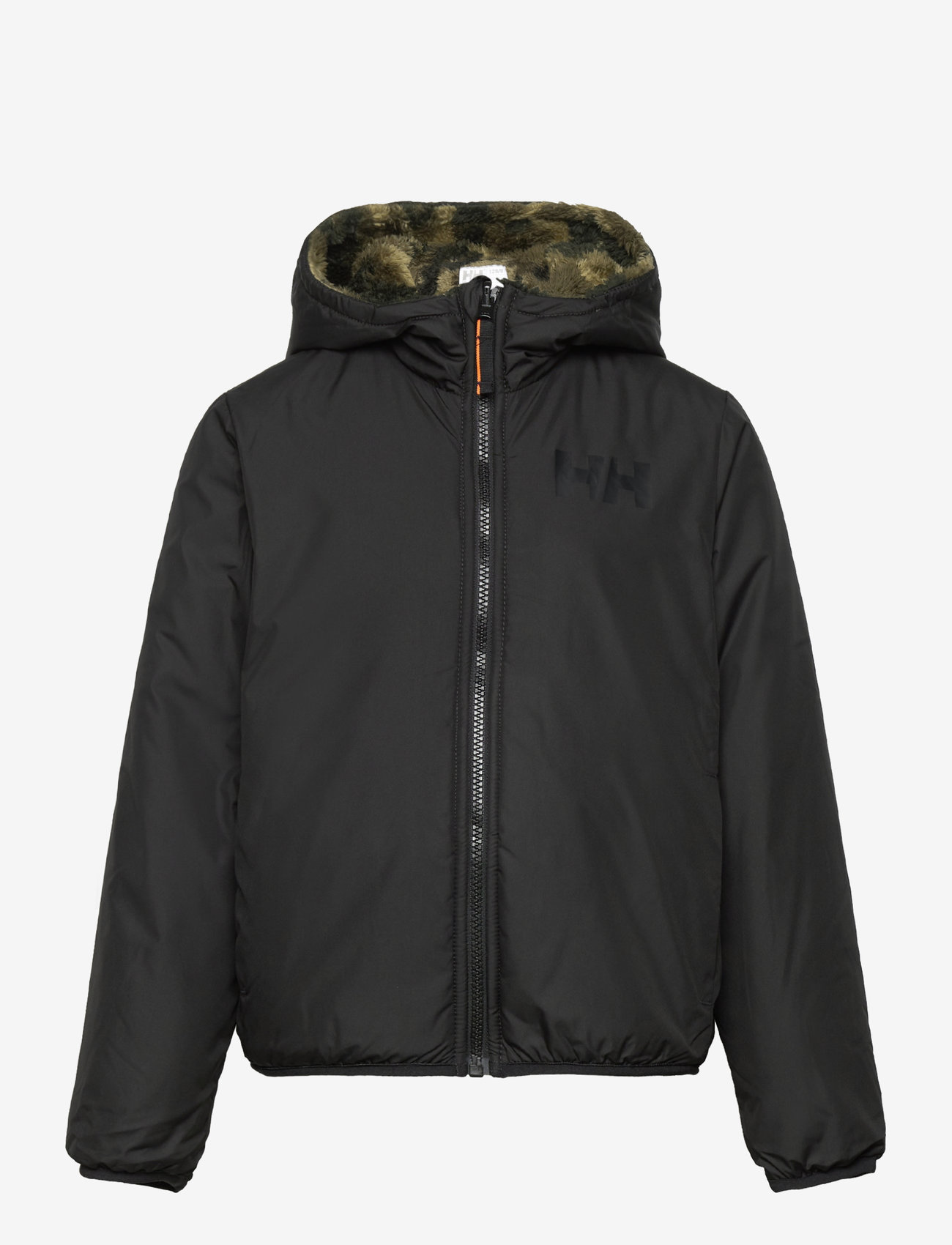 Helly Hansen - JR CHAMP REVERSIBLE JACKET - fall jackets - black - 0