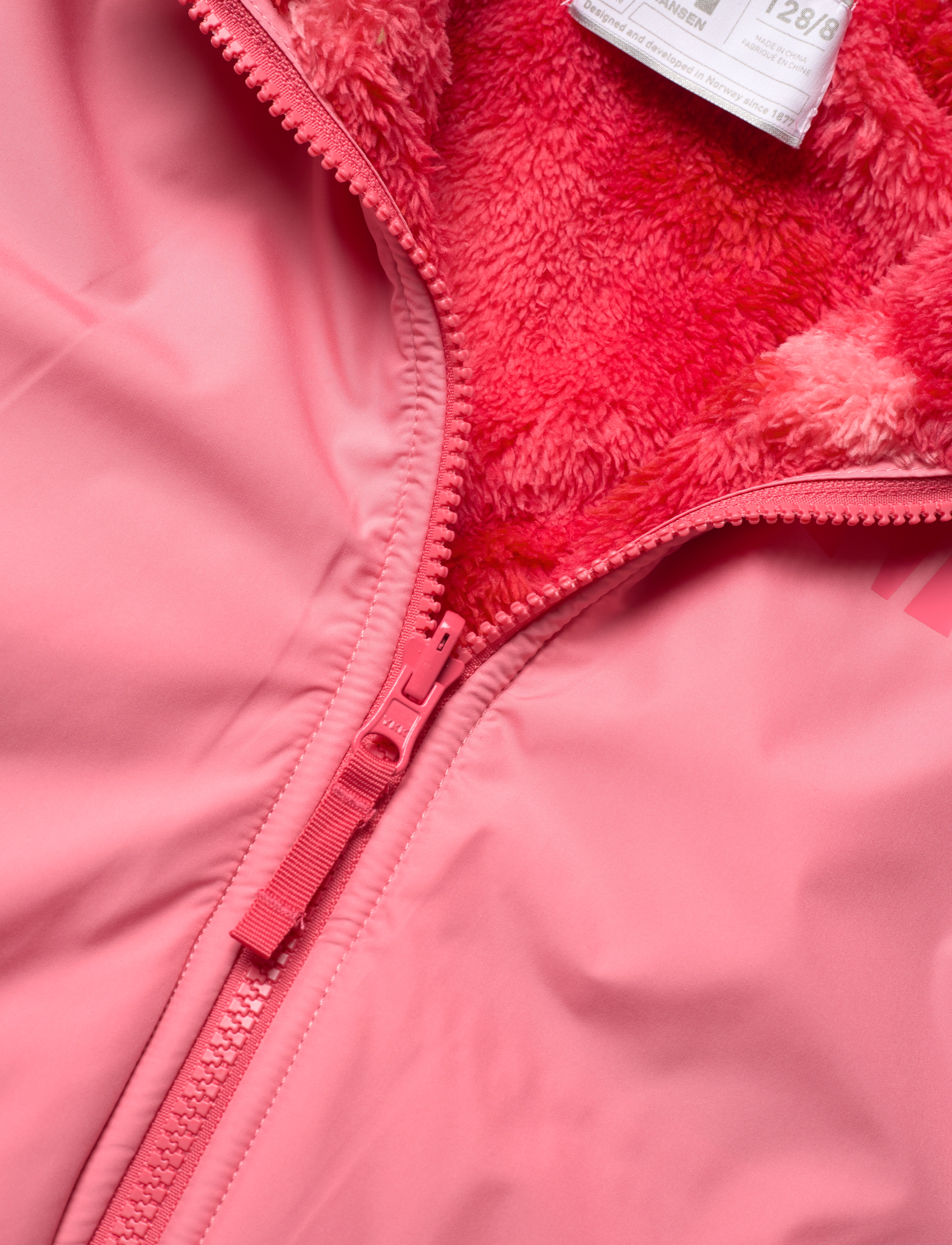 Helly Hansen - JR CHAMP REVERSIBLE JACKET - coral almon - 4