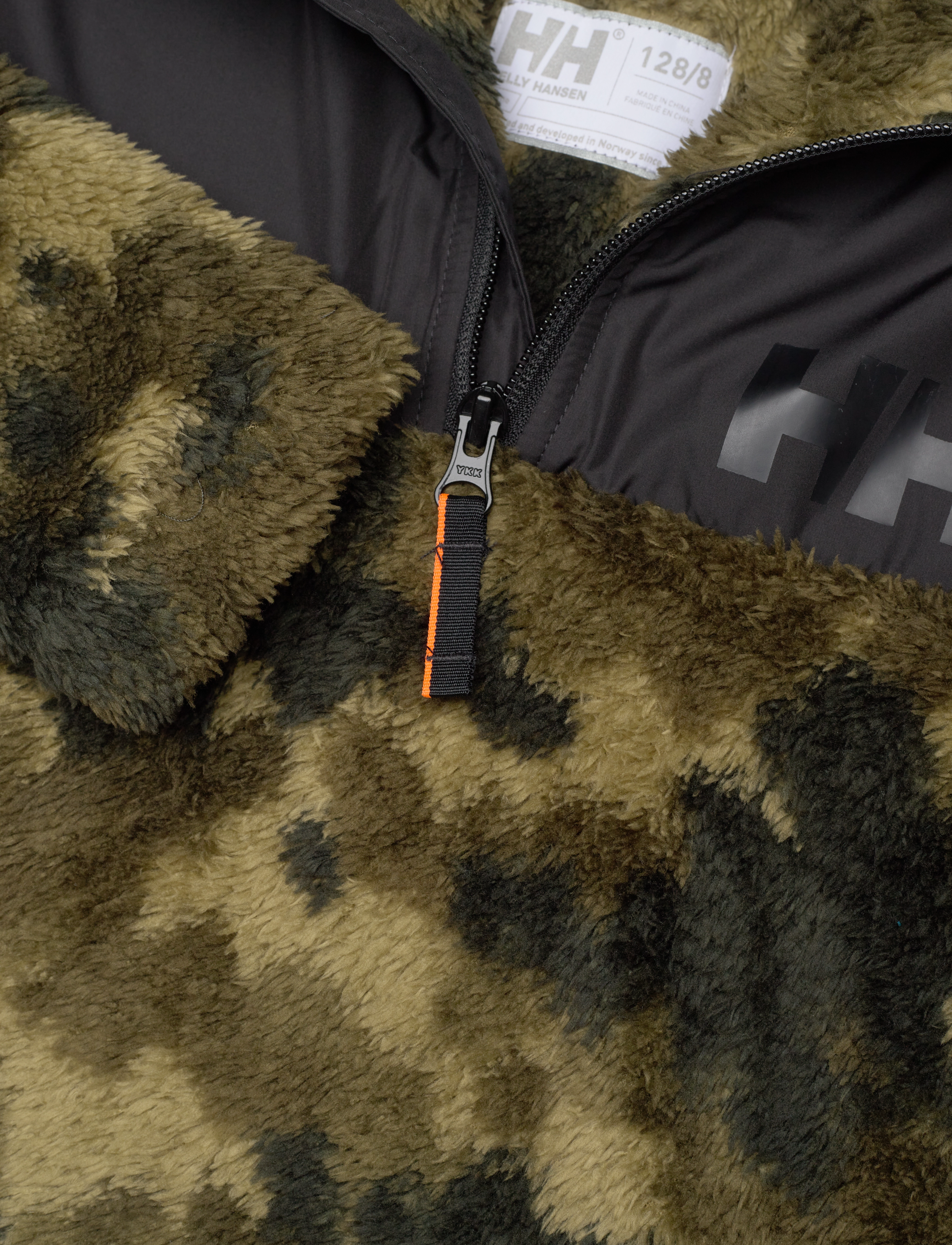 Helly Hansen - JR CHAMP 1/2 ZIP MIDLAYER - utility gre - 2