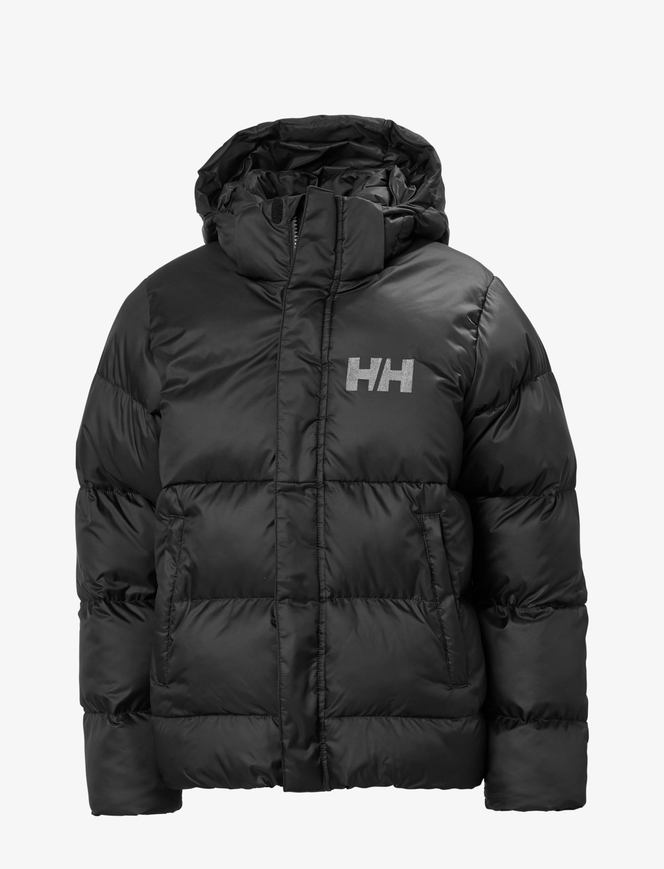 Helly Hansen Jr Vision Puffy Jacket, 128, Jackets & Coats, Schwarz - Puffer Padded, Kinder