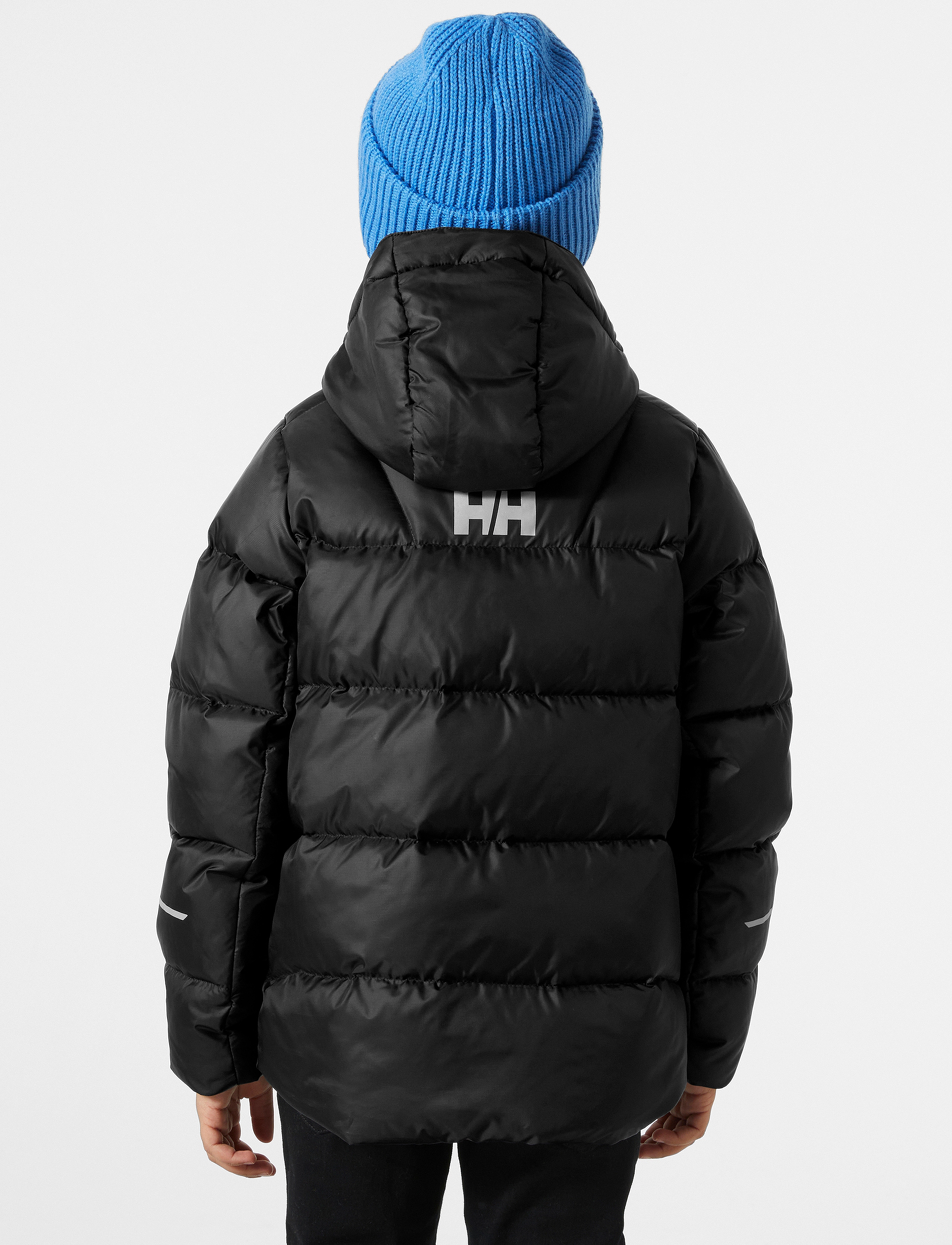 Helly Hansen - JR ISFJORD DOWN JACKET 2.0 - daunen- und steppjacken - black - 3